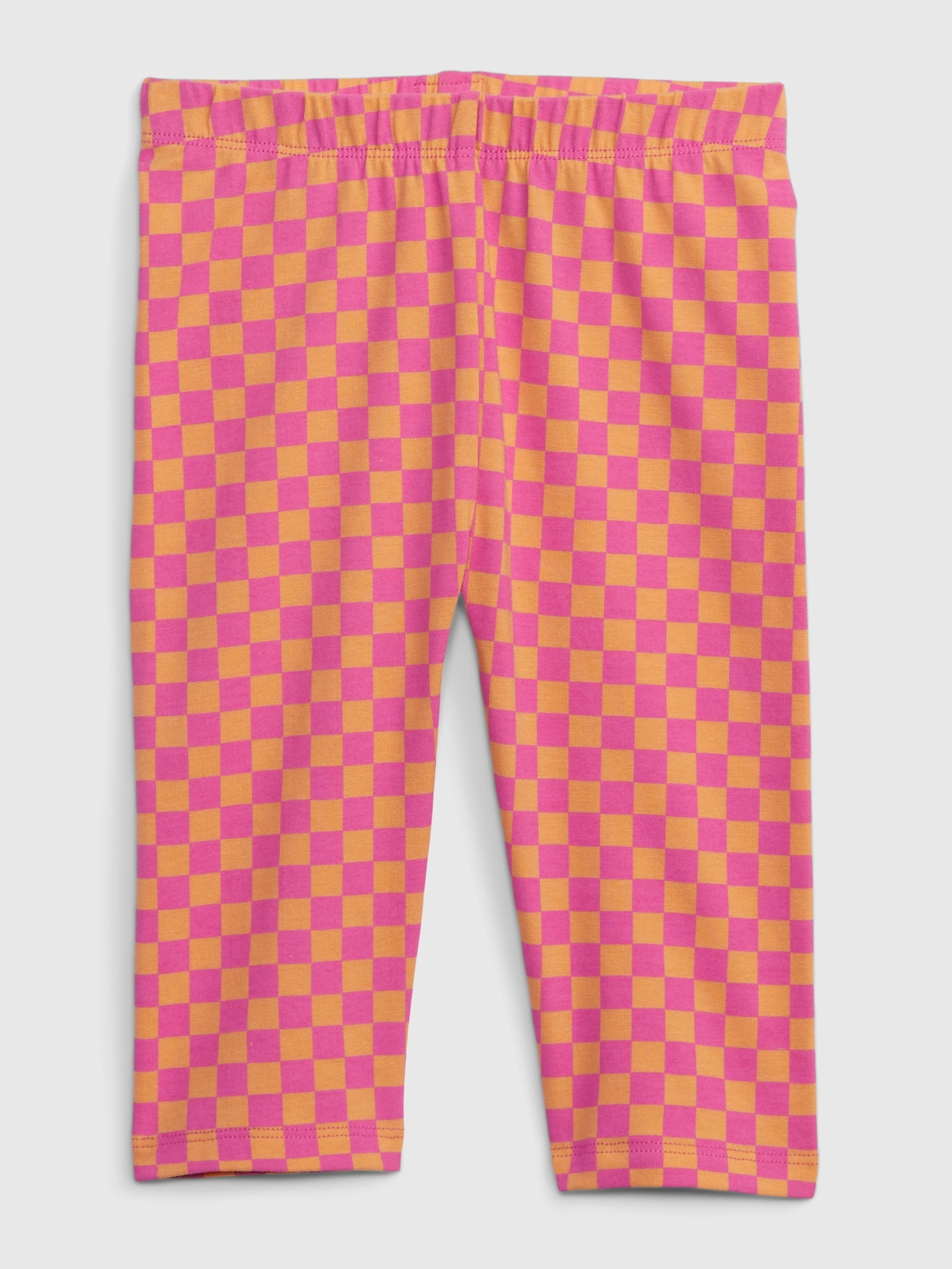 Baby legginsy organic szachy