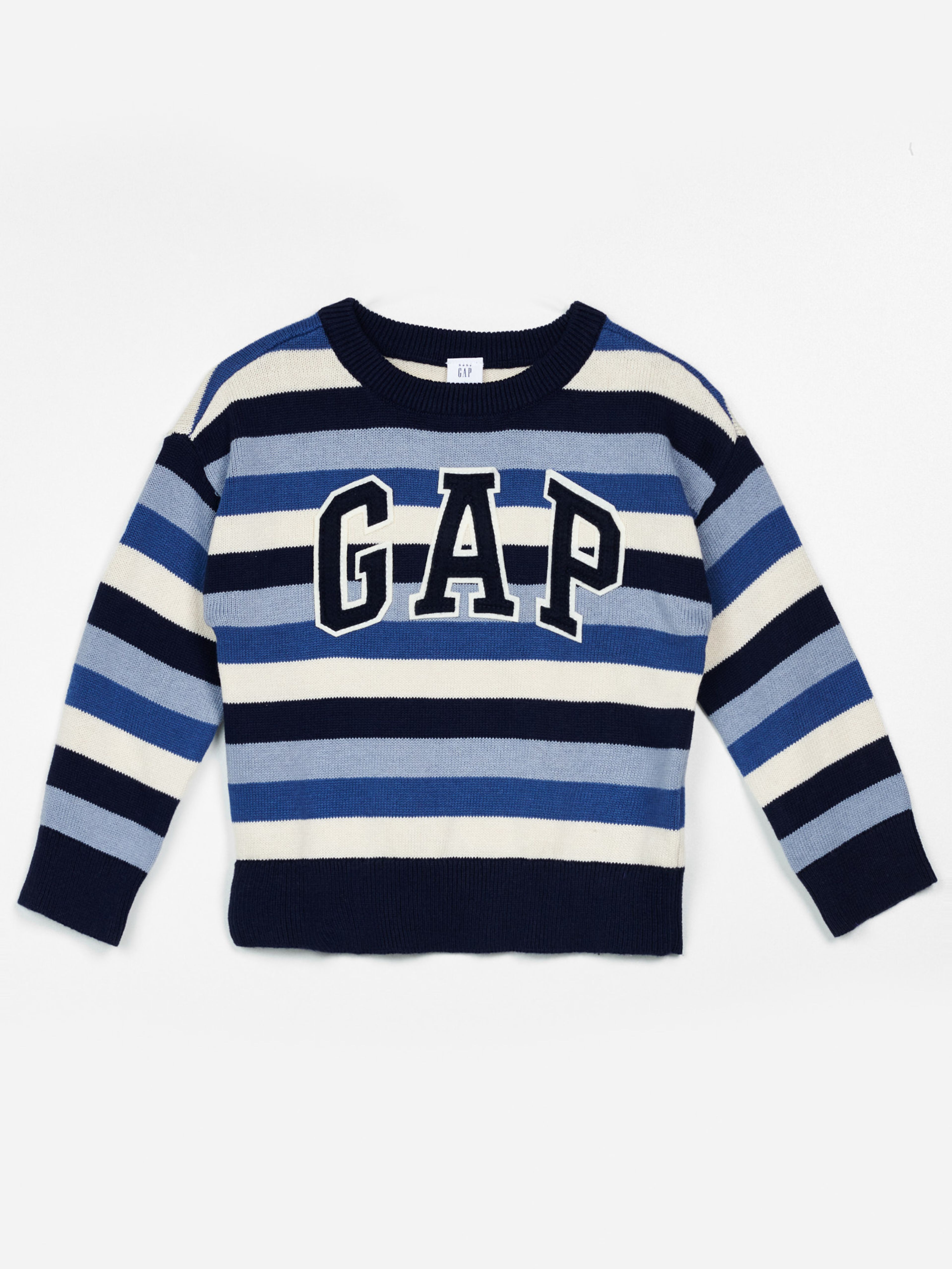 Detský pruhovaný sveter GAP