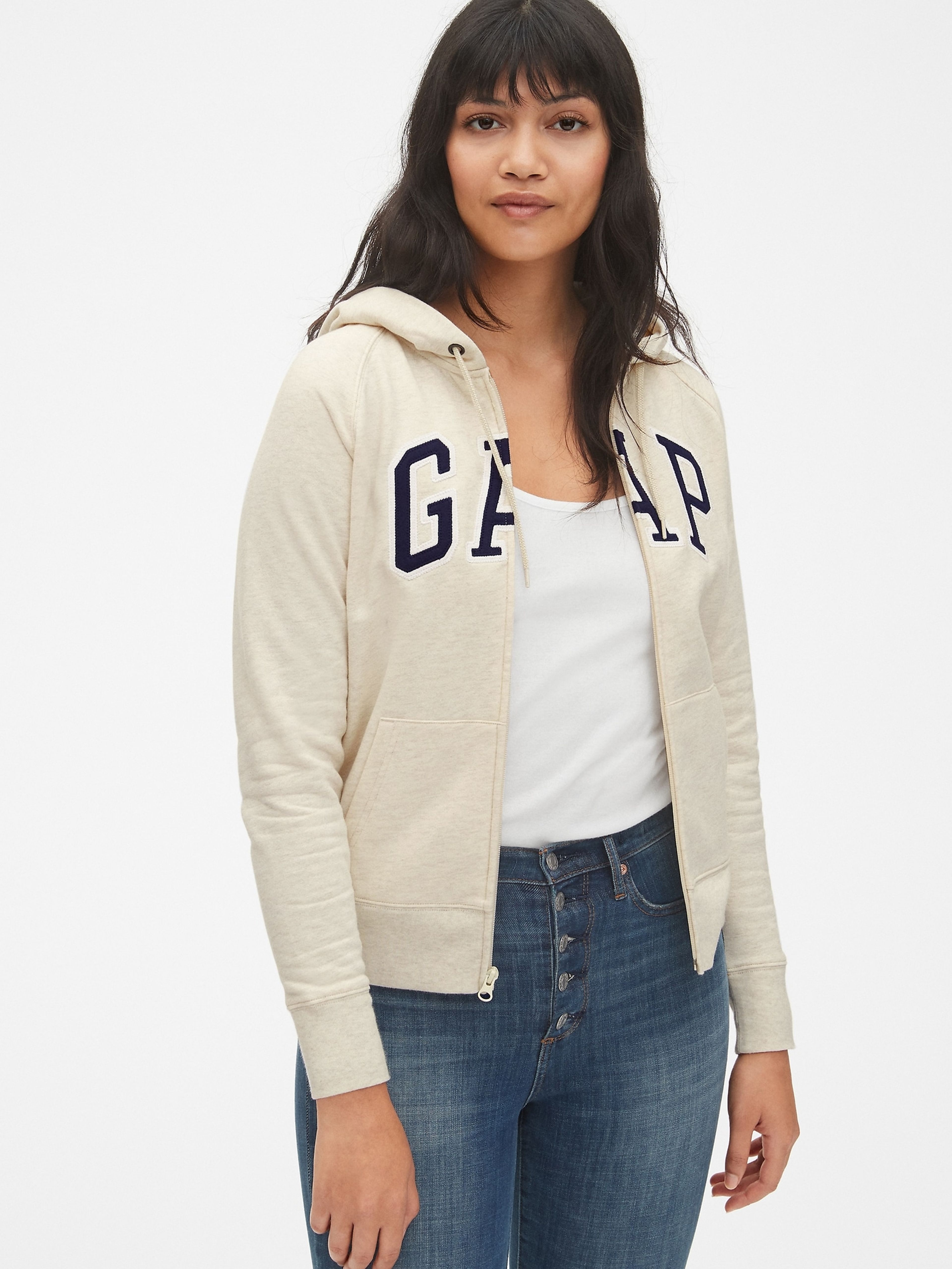 Bluza logo GAP zip