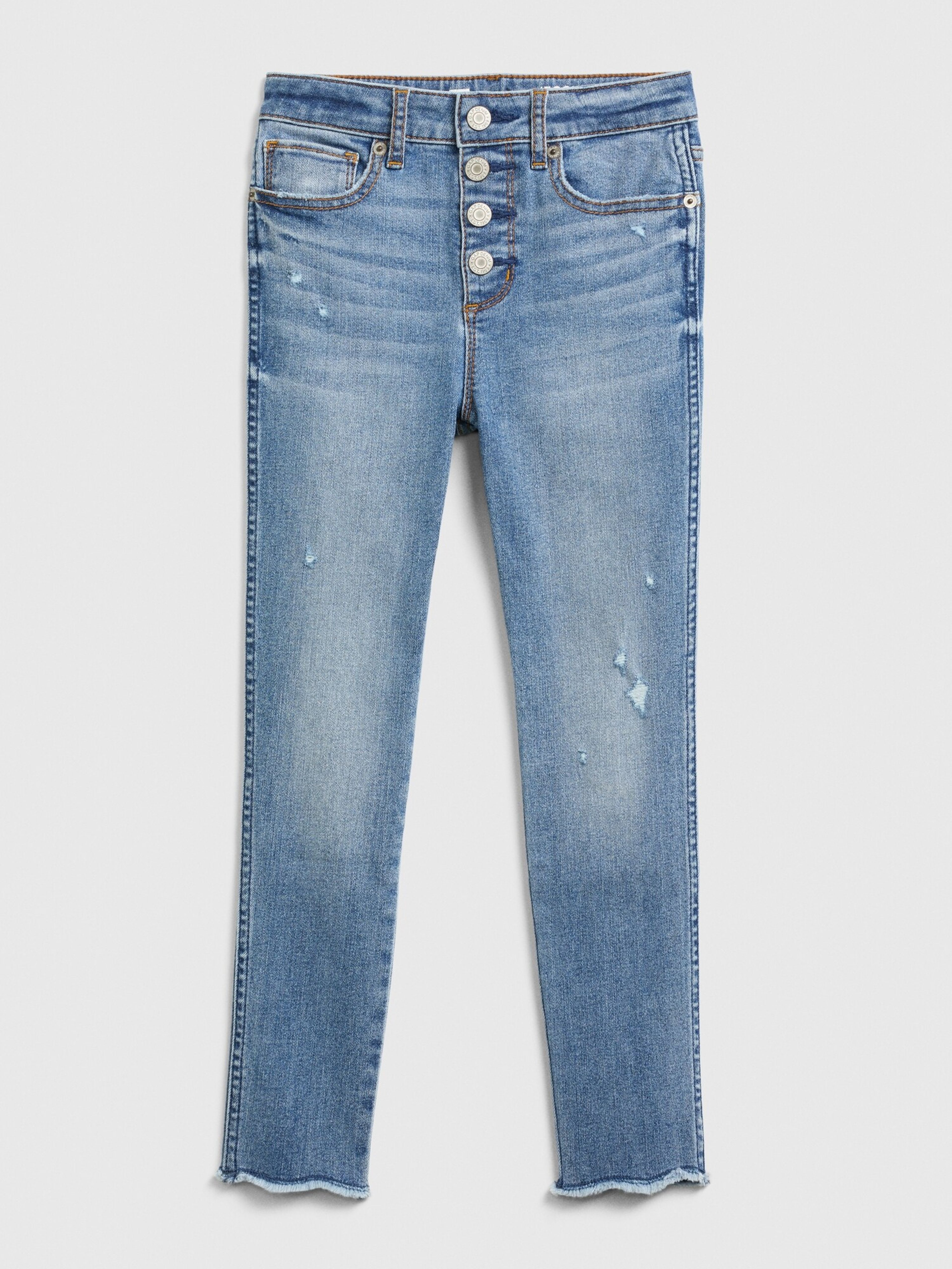 Kinder Denim Jeggings high rise distressed