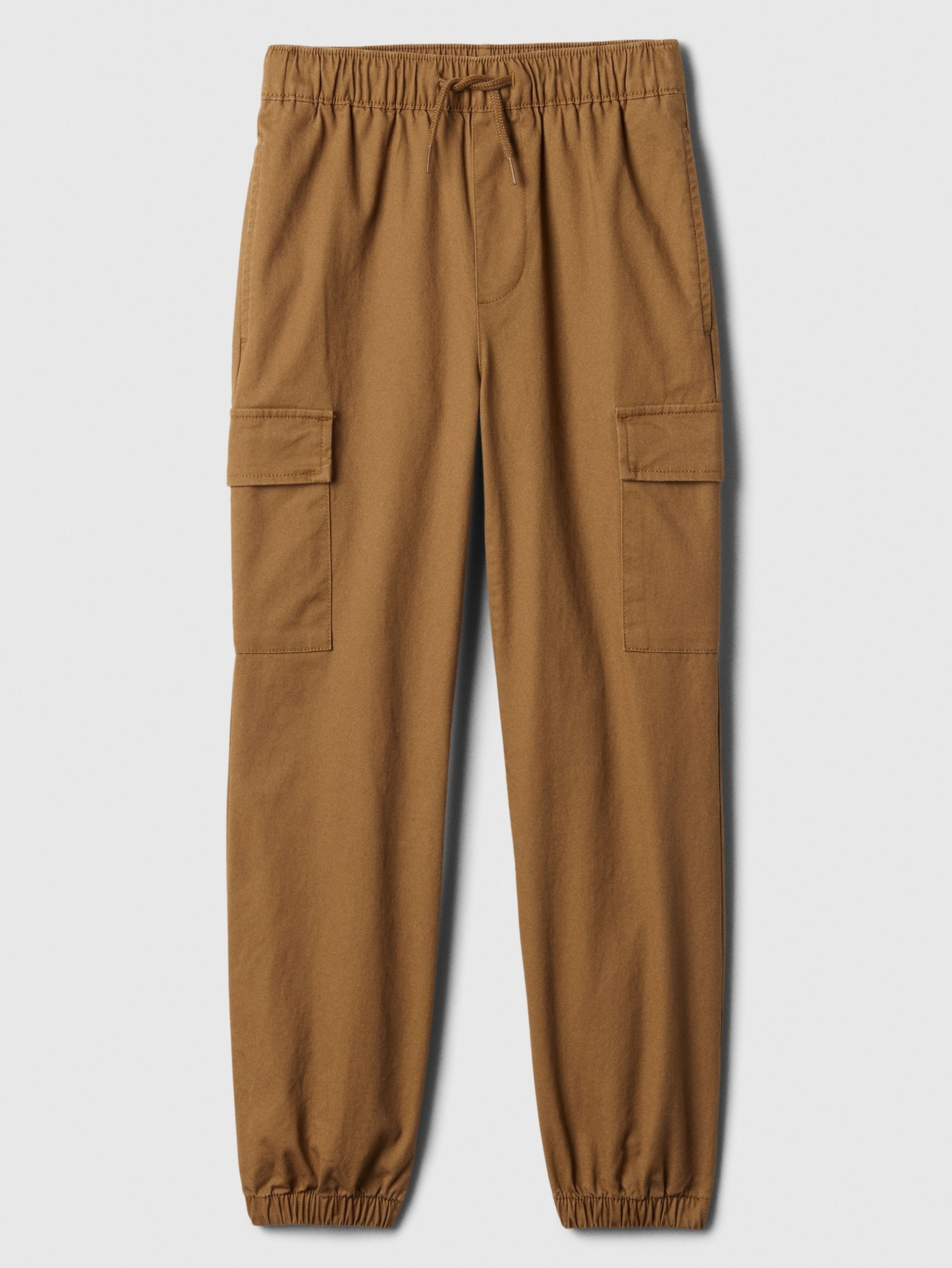 Dziecięce spodnie dresowe cargo twill