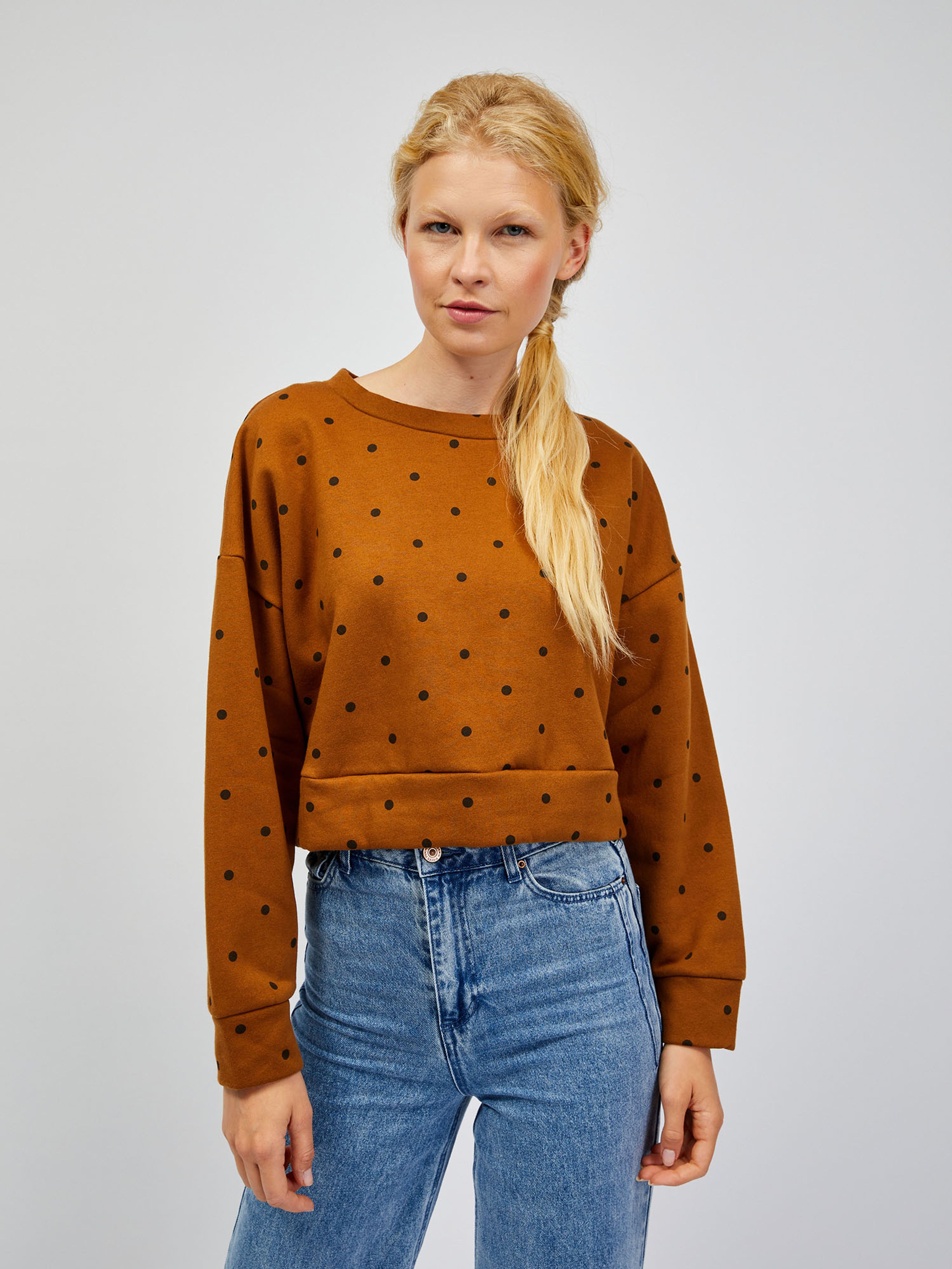 Sweatshirt crop vintage soft