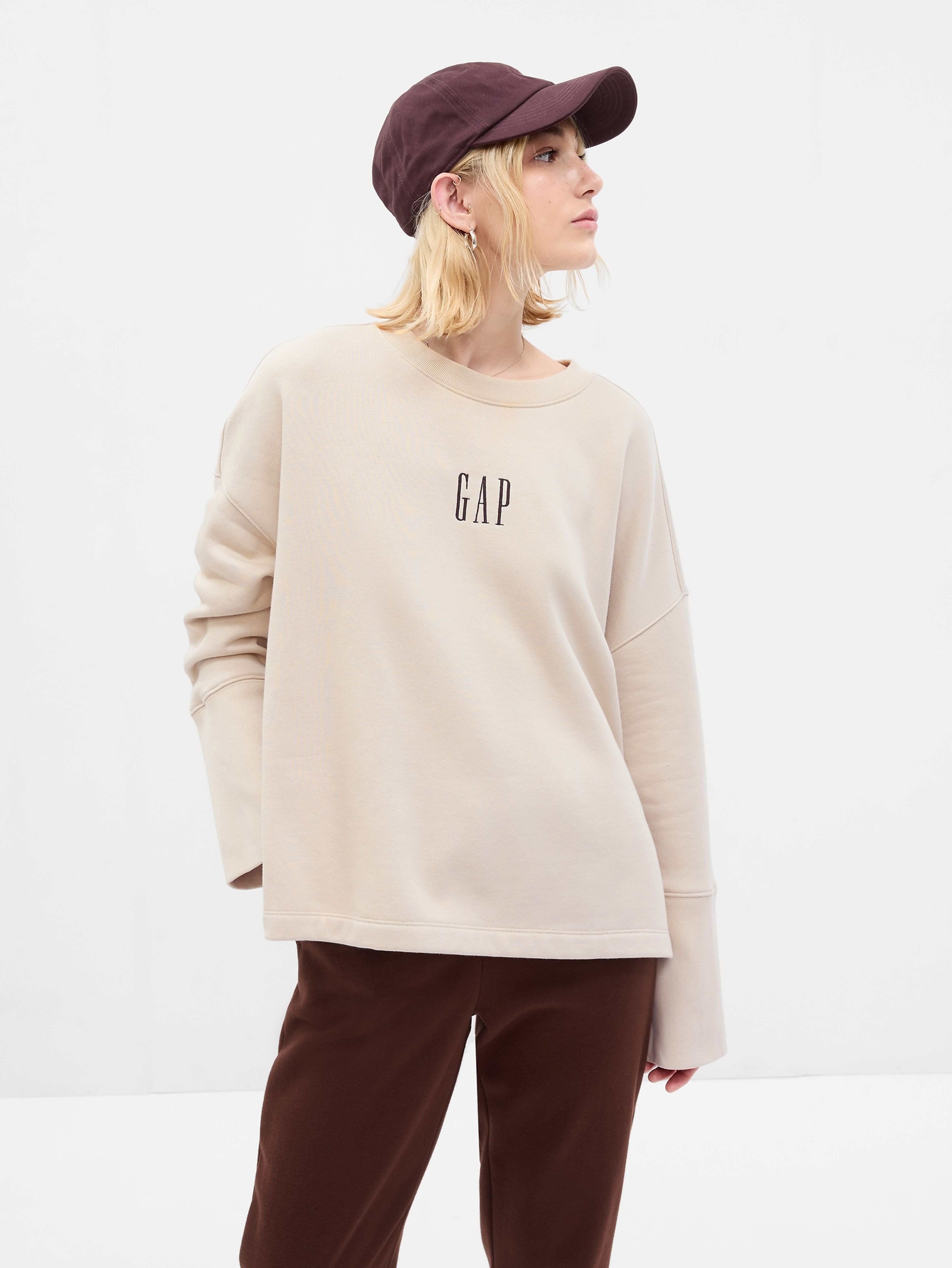 Sweatshirt vintage soft mit Logo GAP