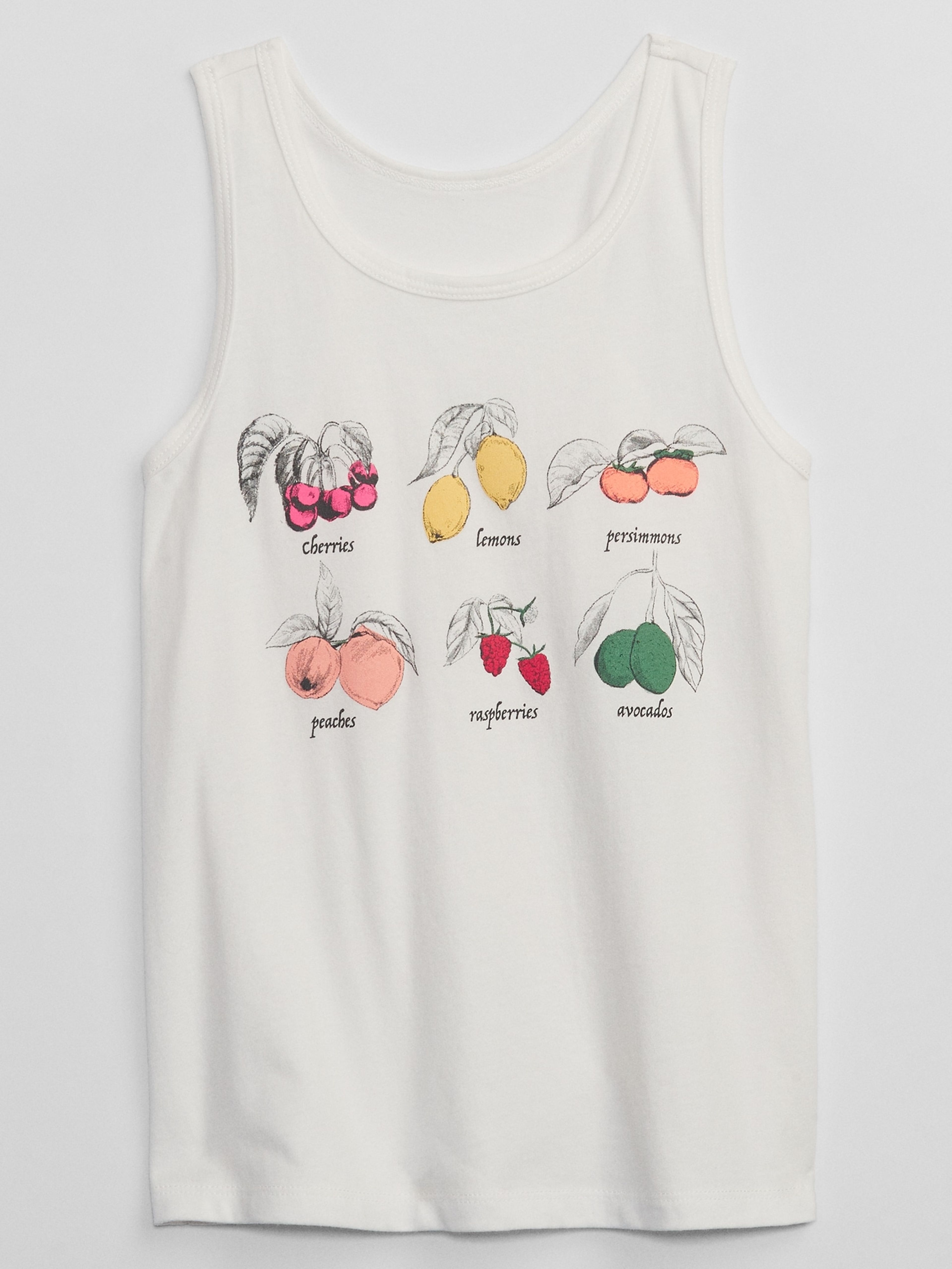 Kinder Tank-Top mit Früchte-Aufdruck