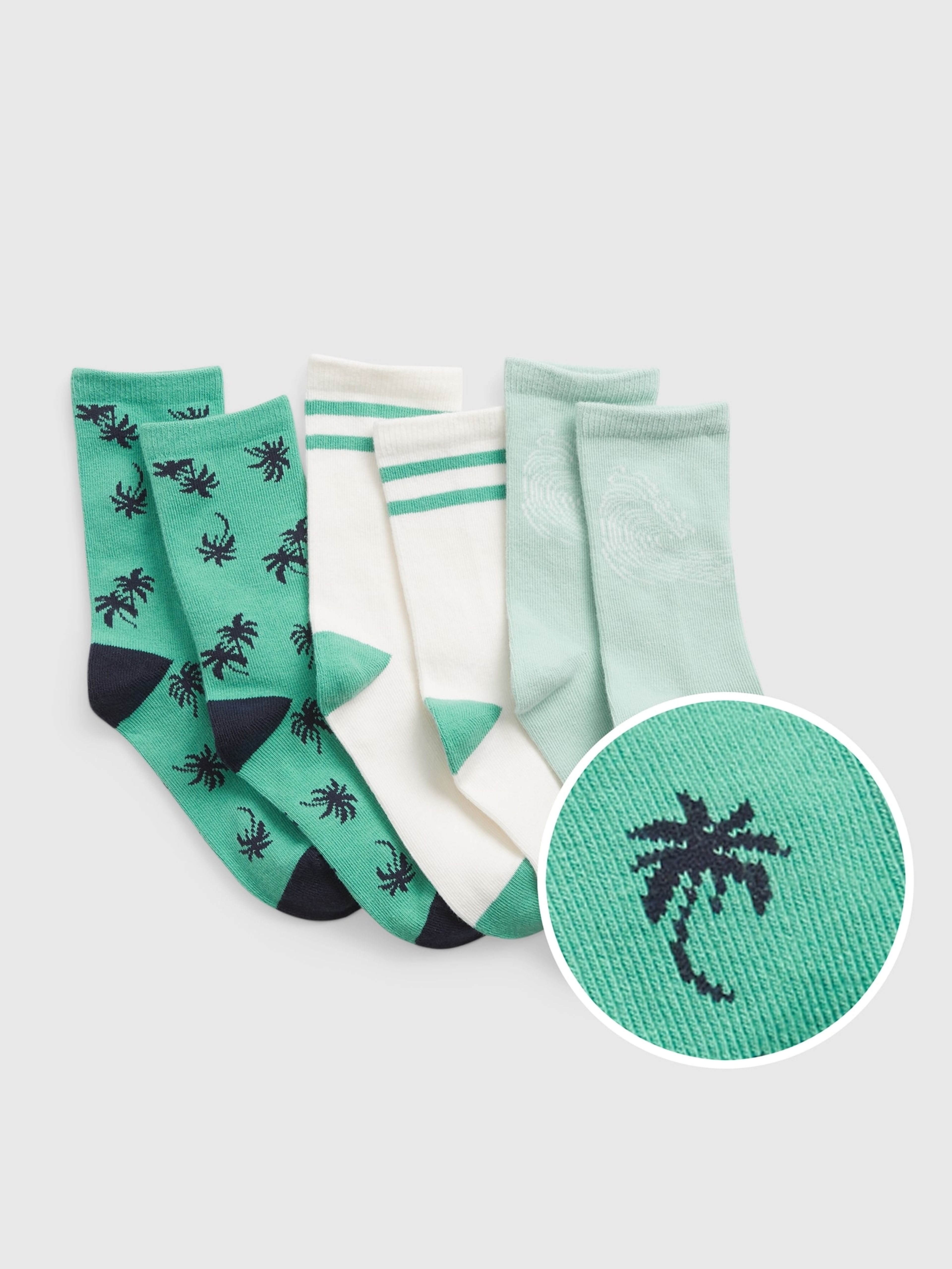 Hohe Kindersocken, 3 Paar