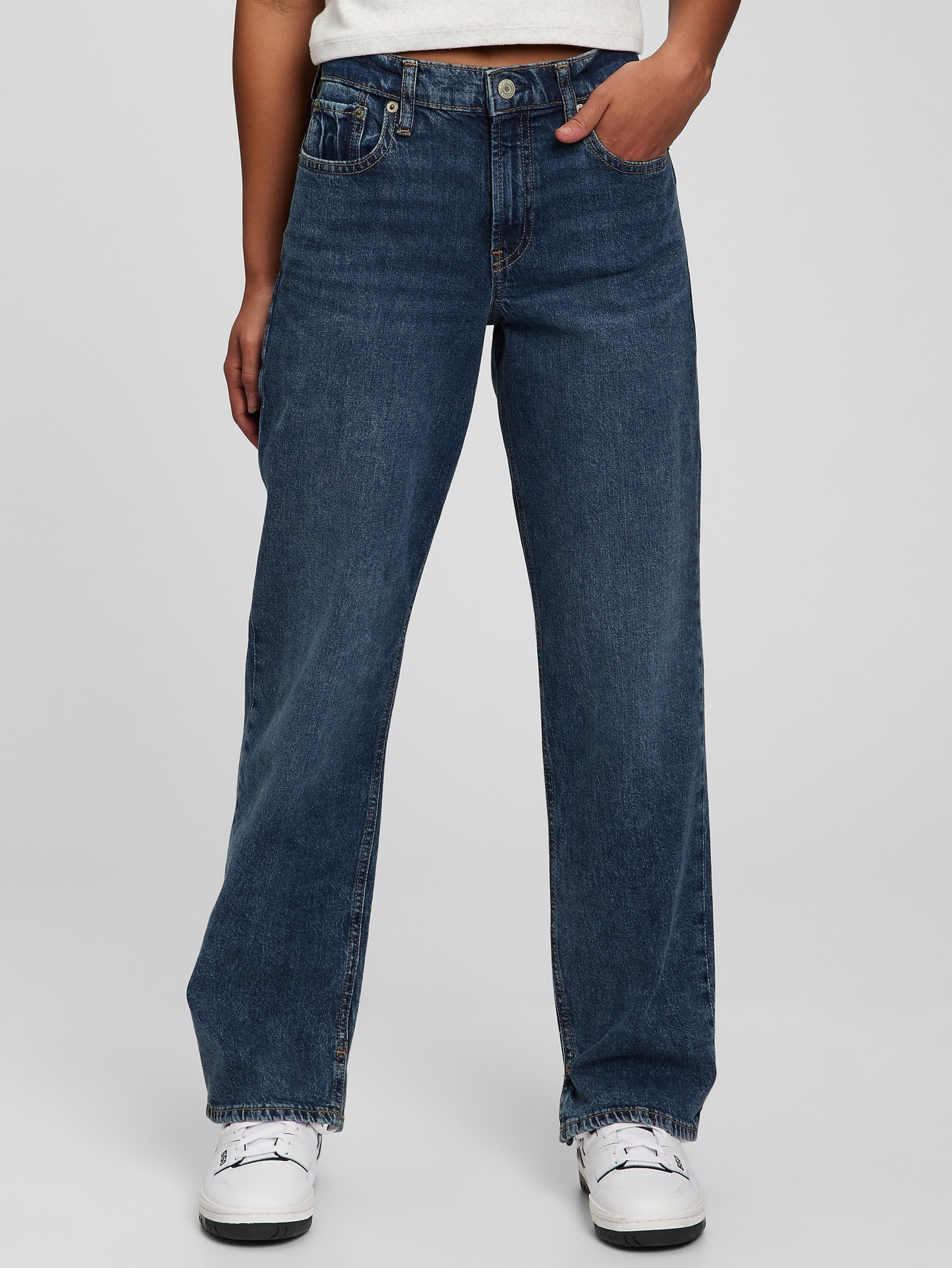 Teen Jeans mid rise '90s loose