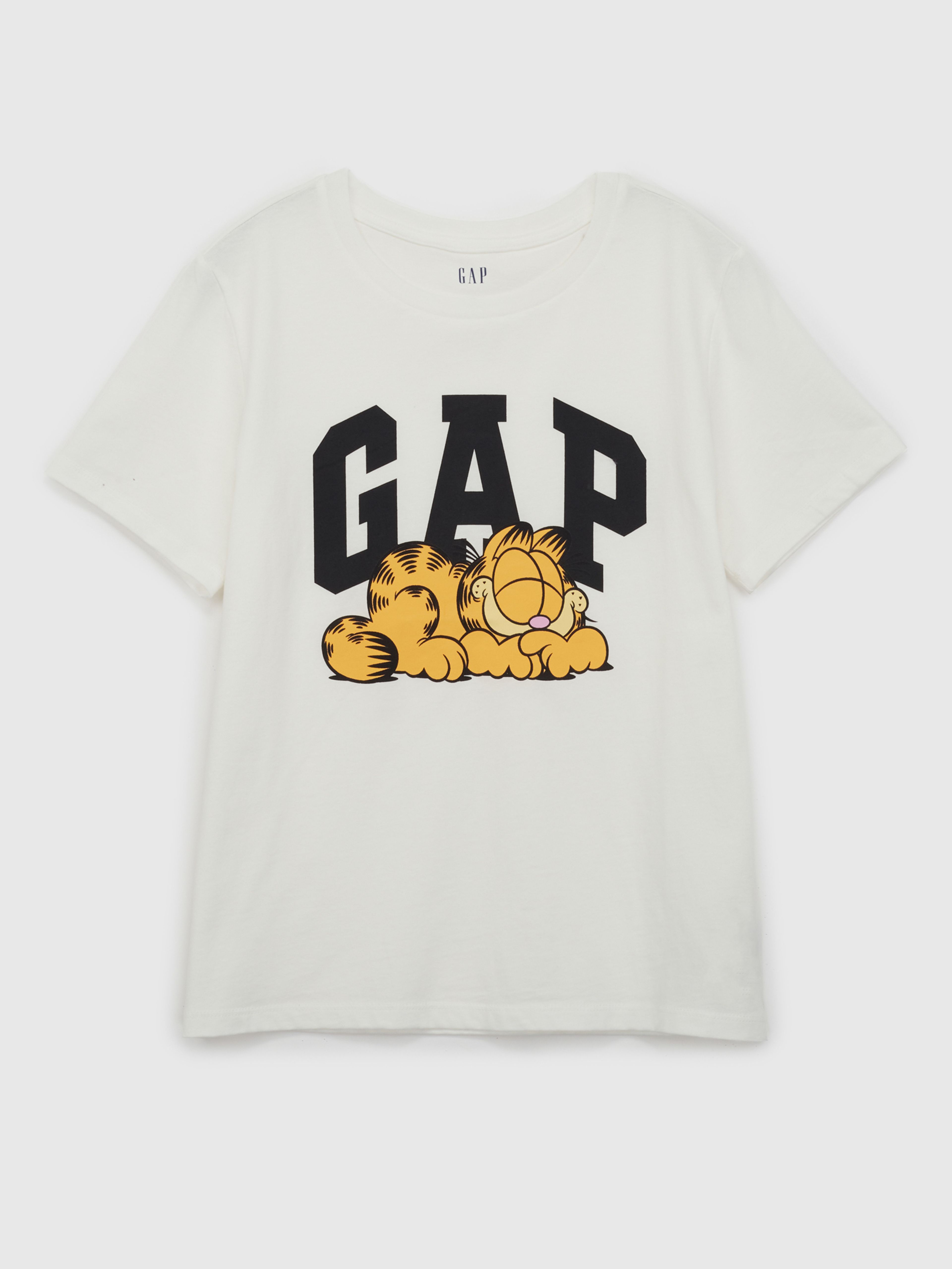 T-shirt z logo GAP & Garfield