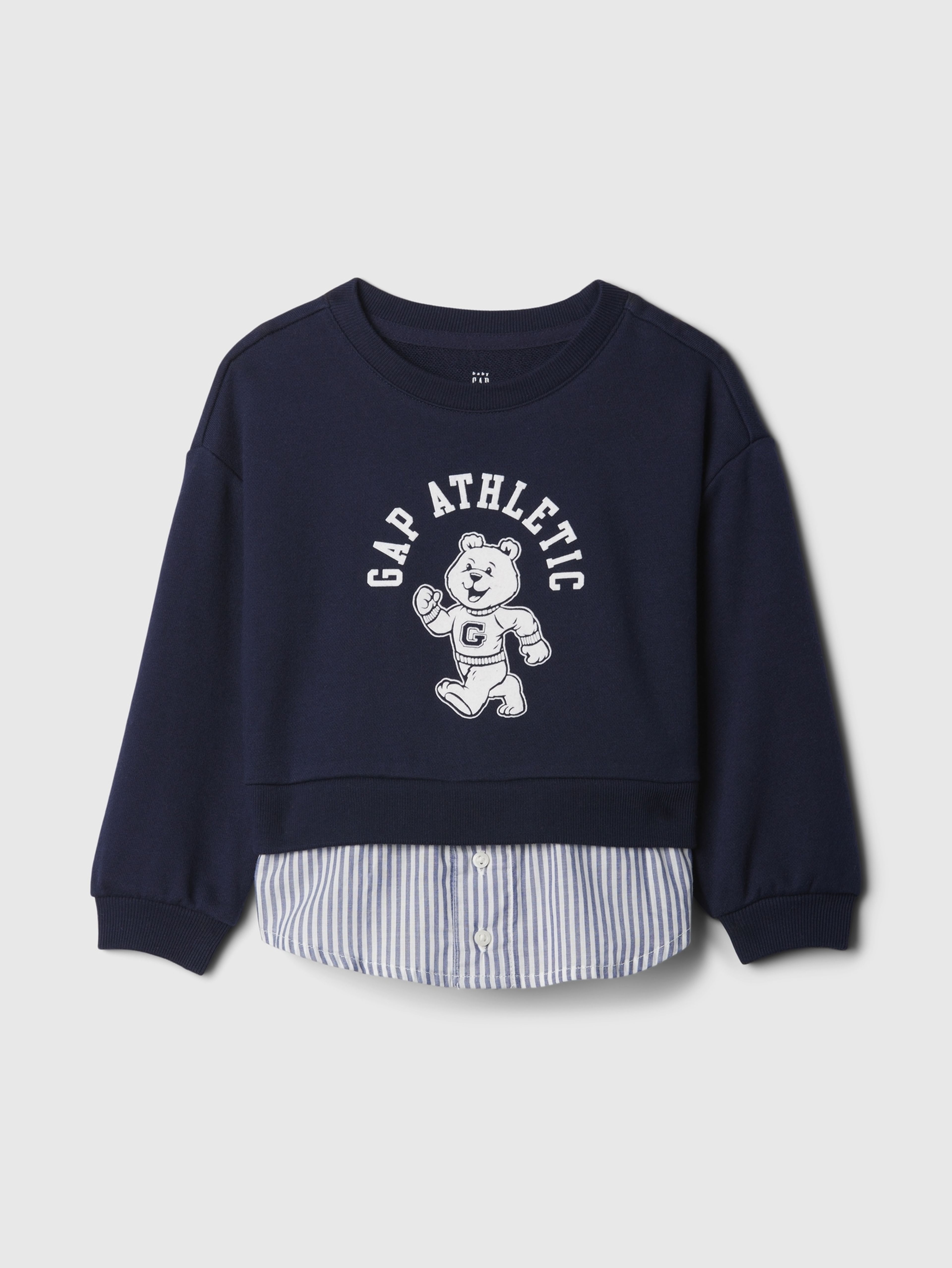 Baby-Sweatshirt mit Logo