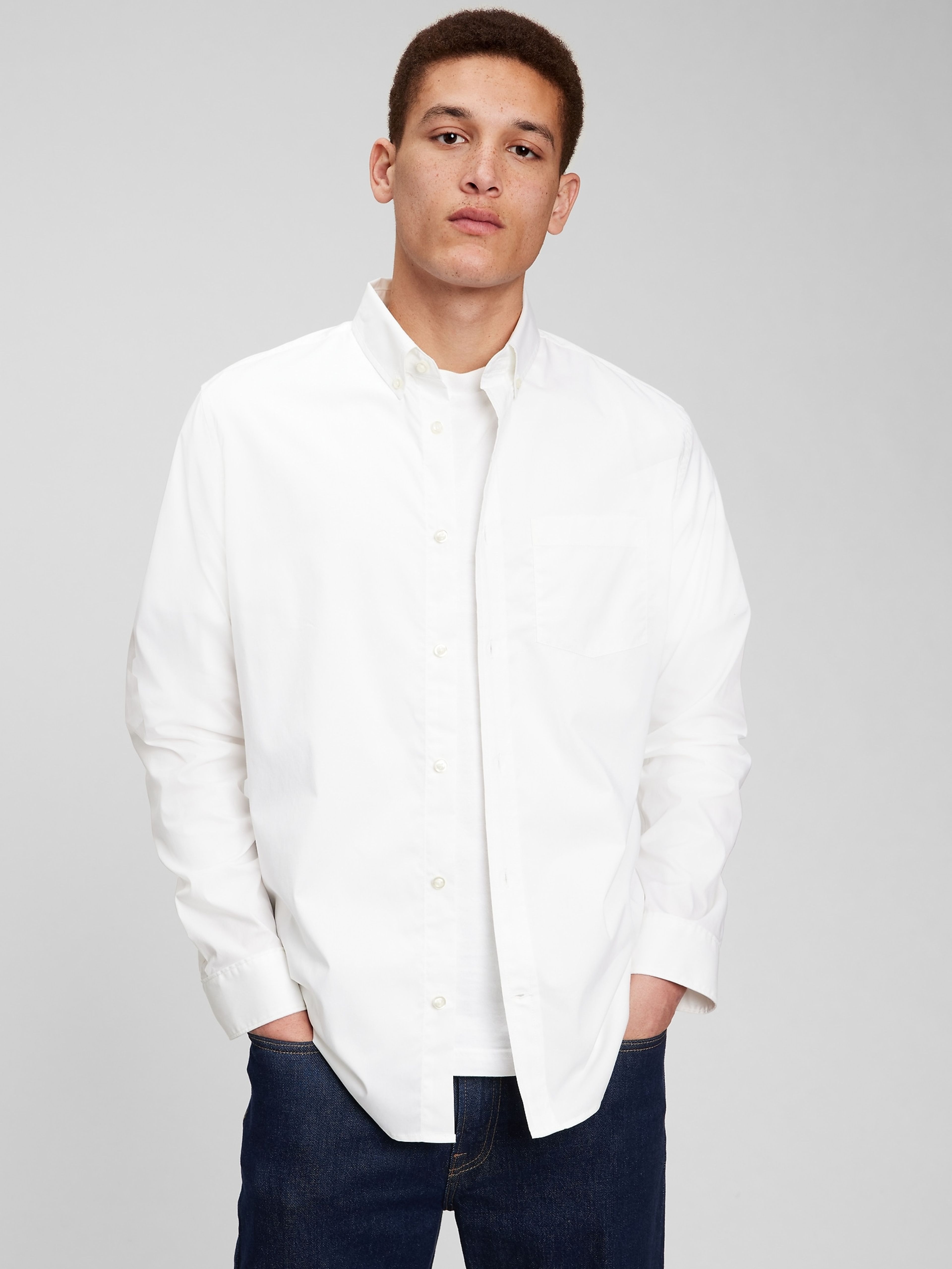 Biała koszula eco CoolMax™ standard