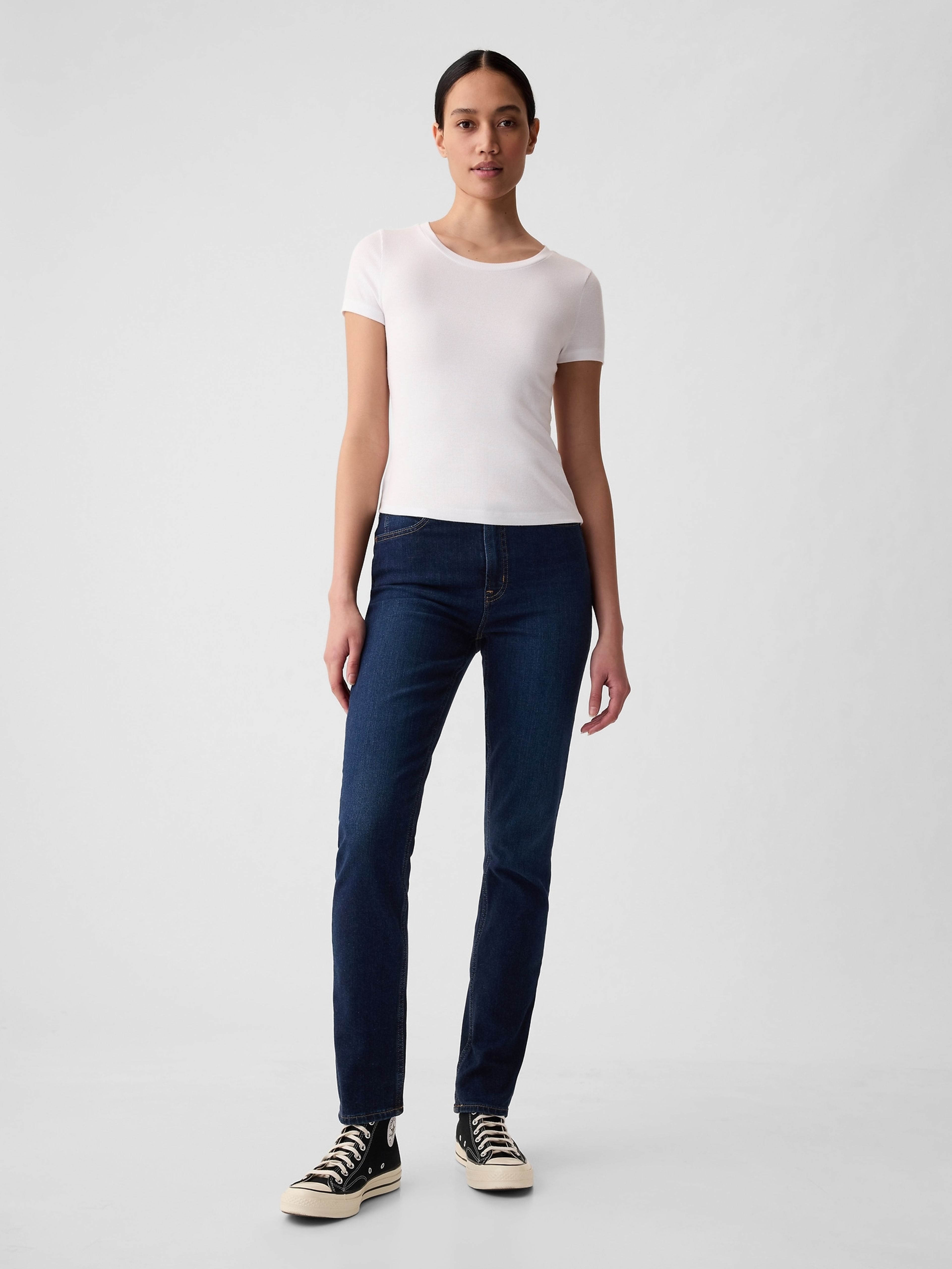 Jeans vintage slim high rise