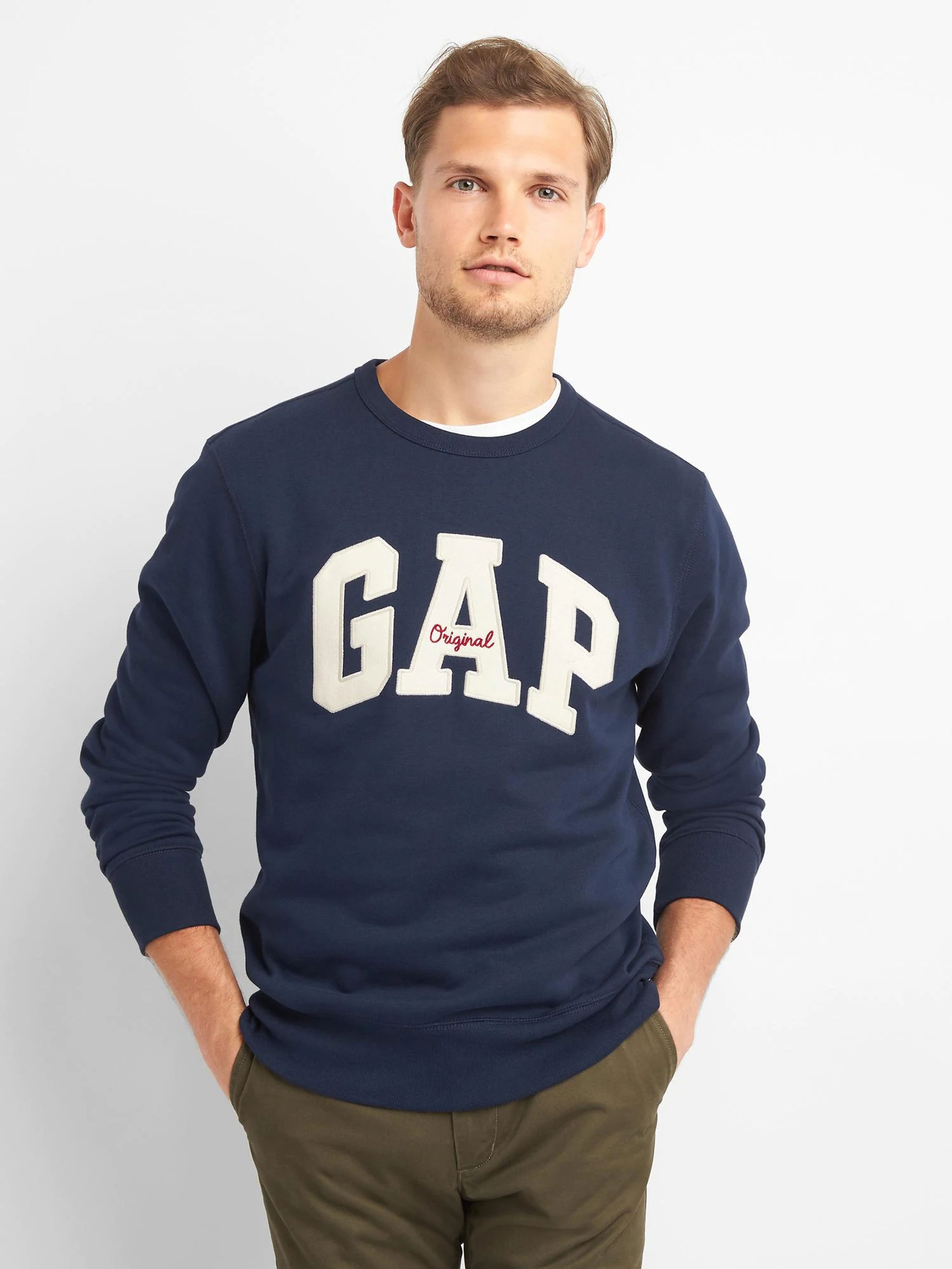 Mikina GAP logo fleece