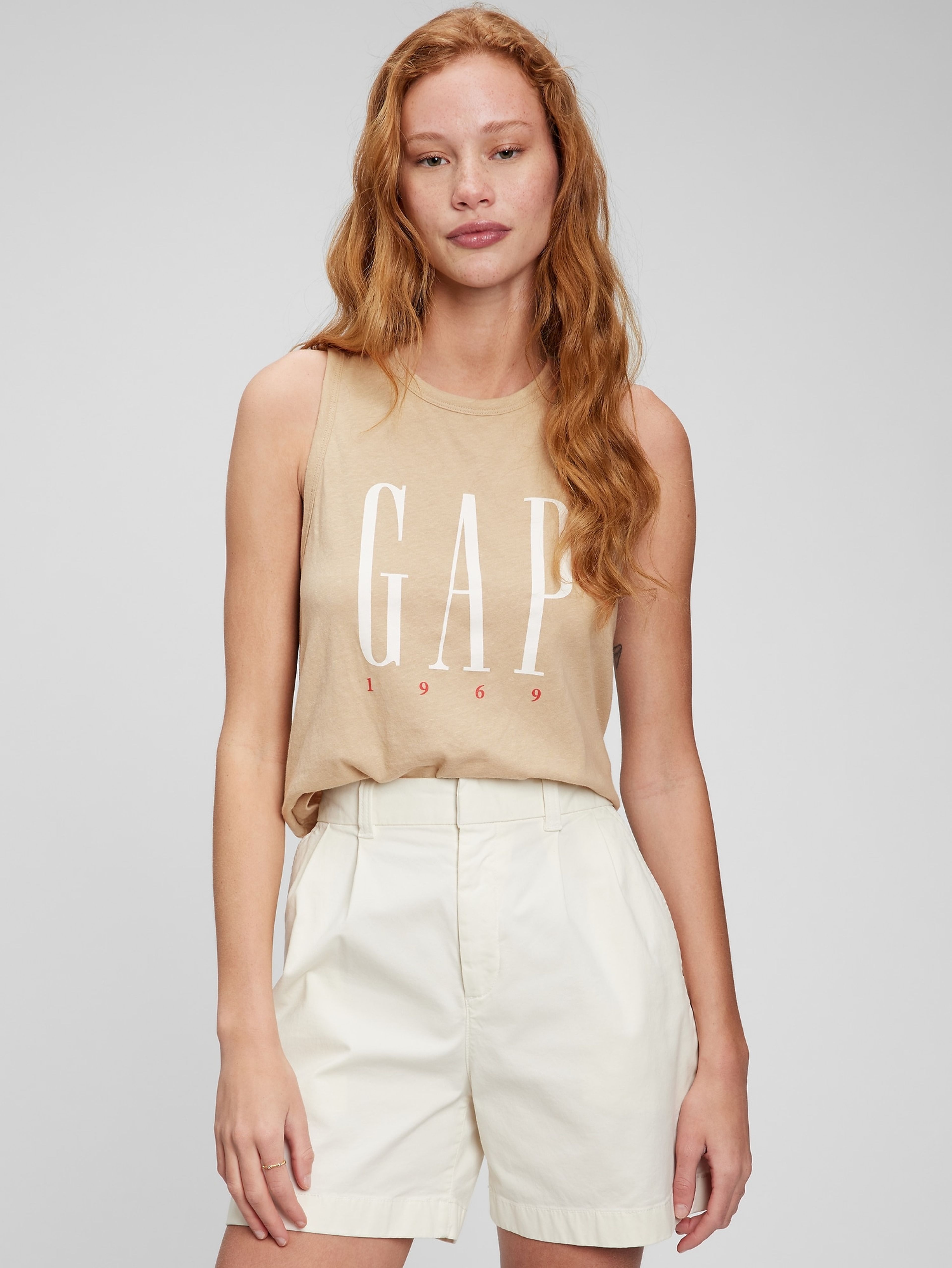 Lockeres Tank-Top mit GAP Logo