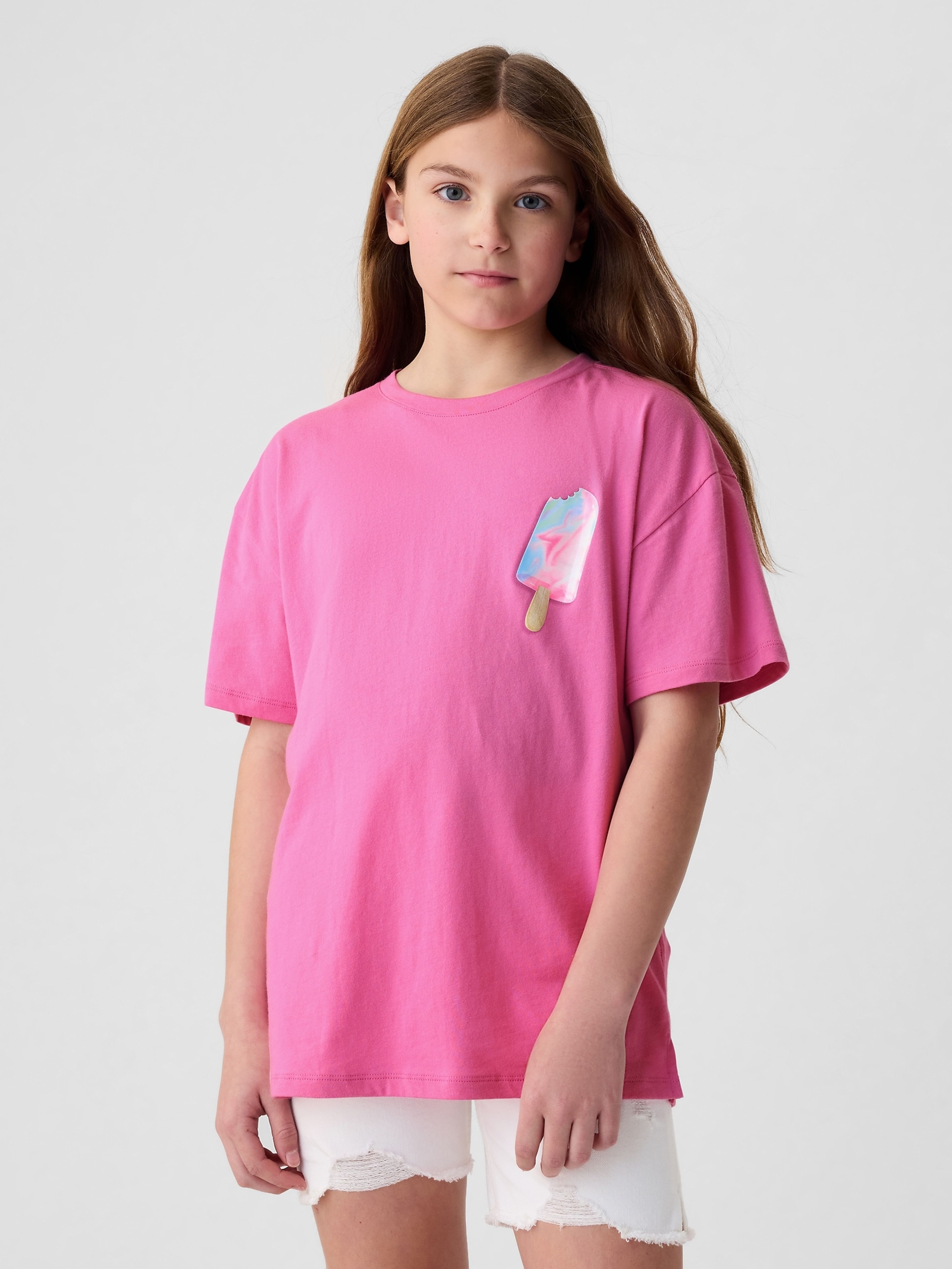 Kinder-T-Shirt aus Baumwolle