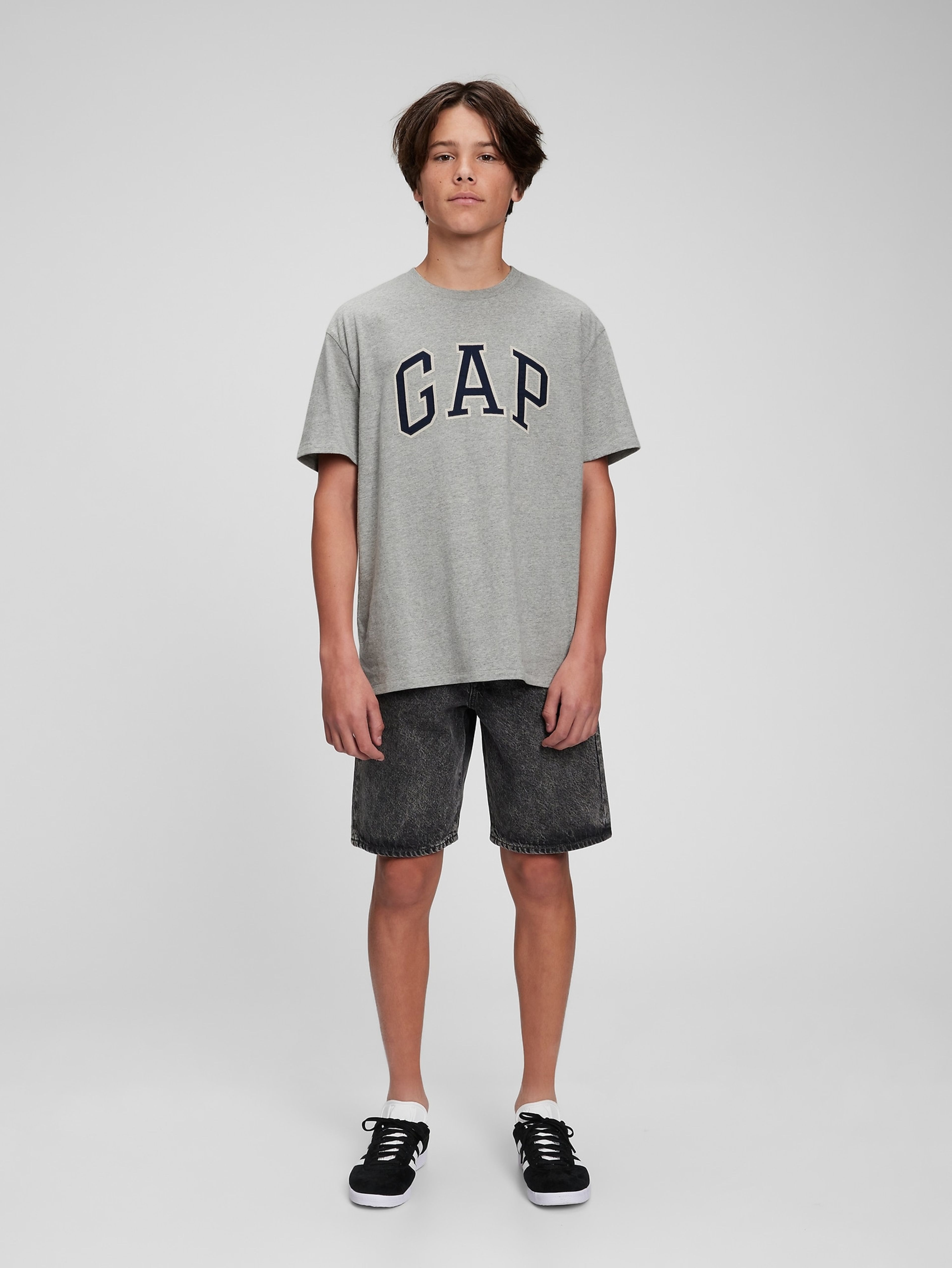 Teen t-shirt organic logo GAP