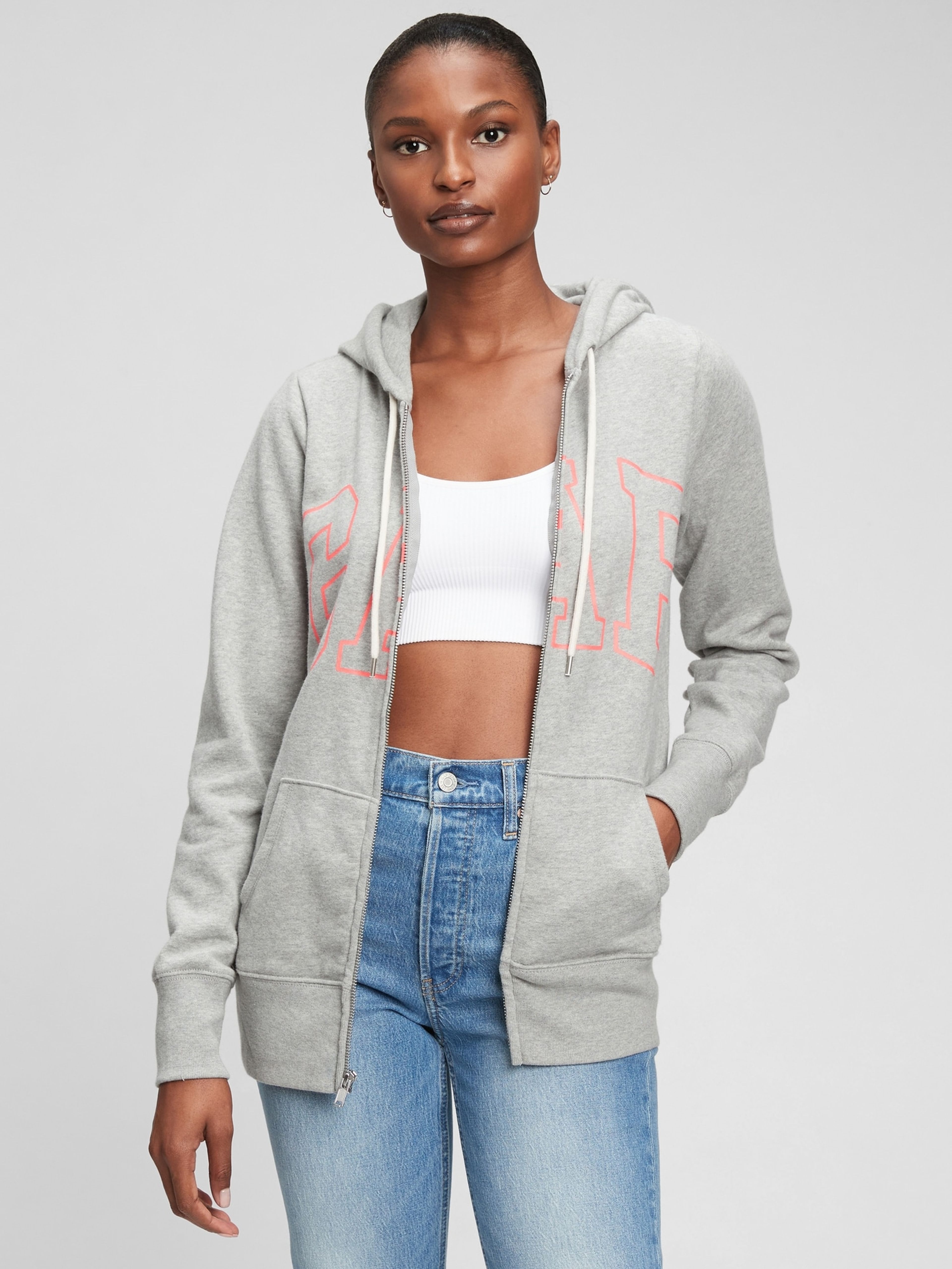 Sweatjacke GAP Logo easy