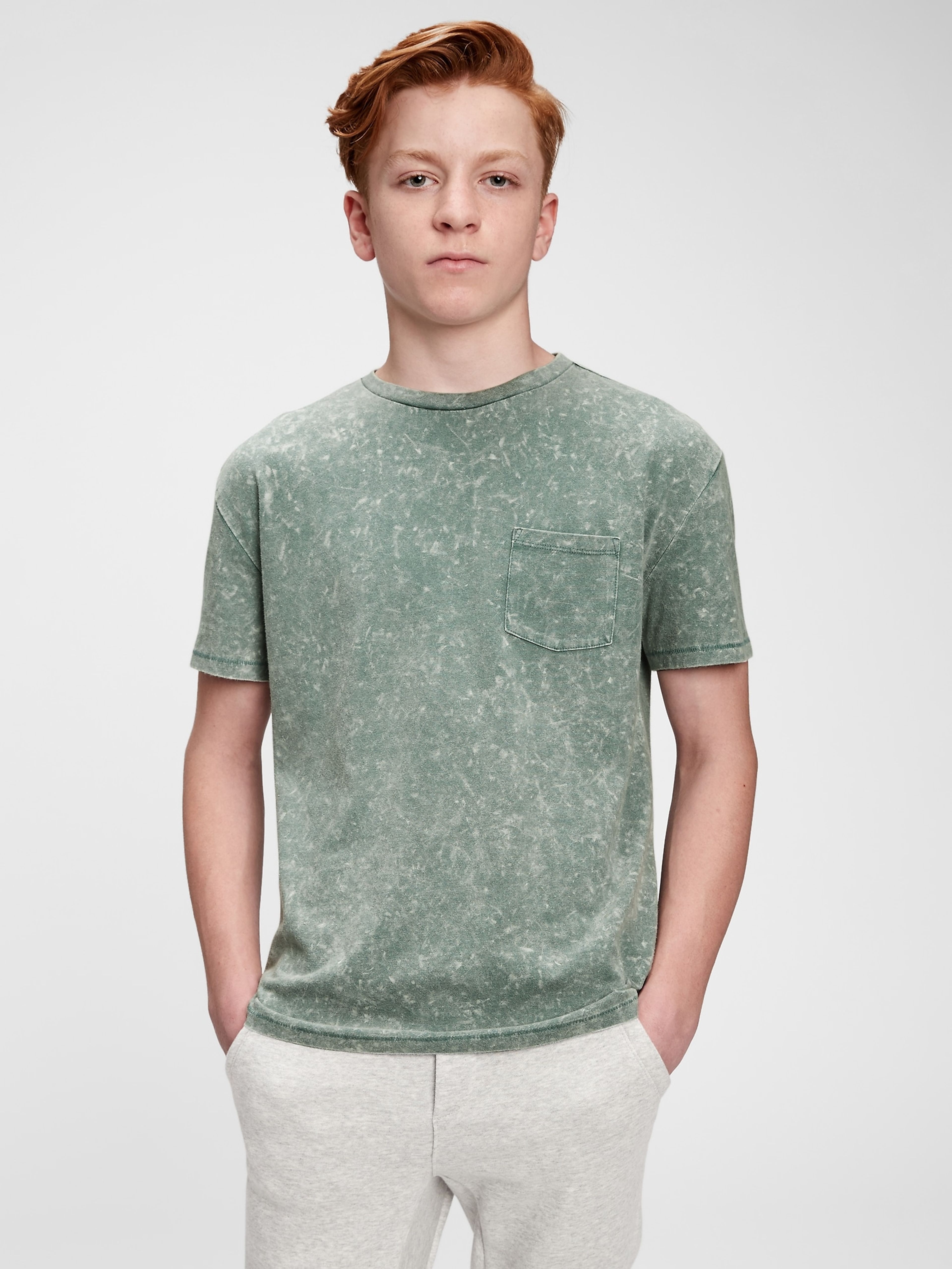 Teen t-shirt z bawełny organicznej