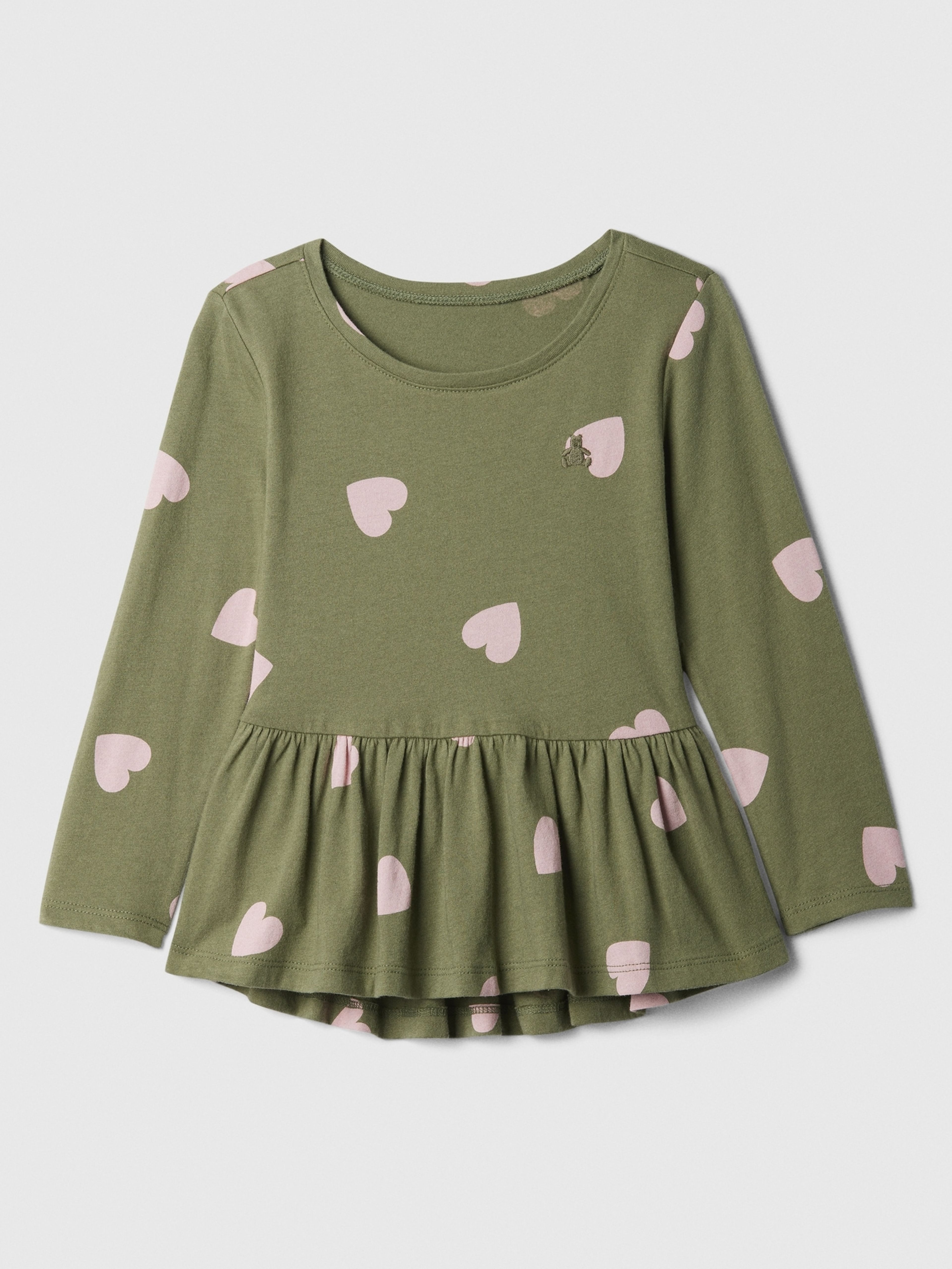 Baby top peplum