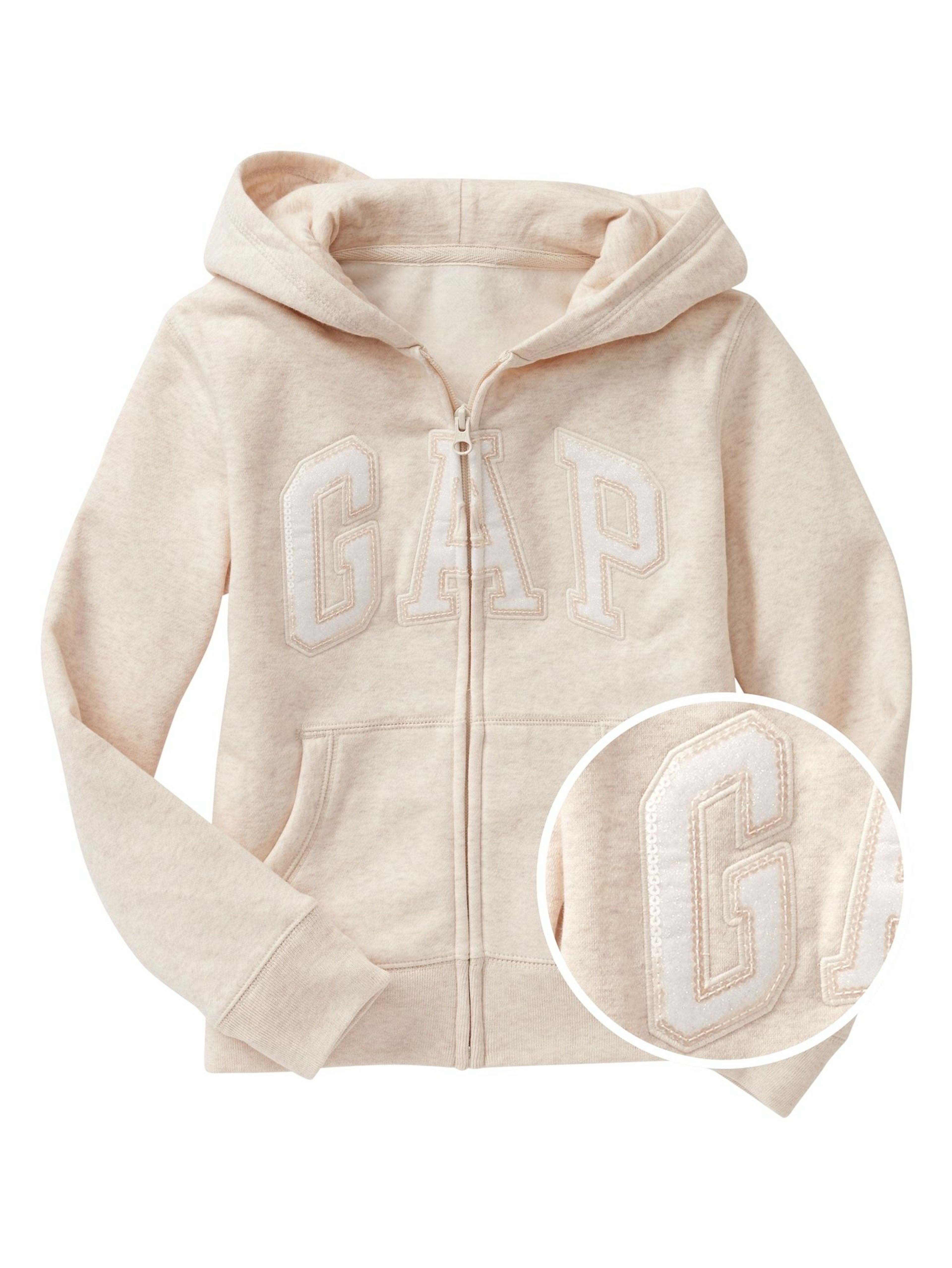 Bluza dziecięca logo GAP zip