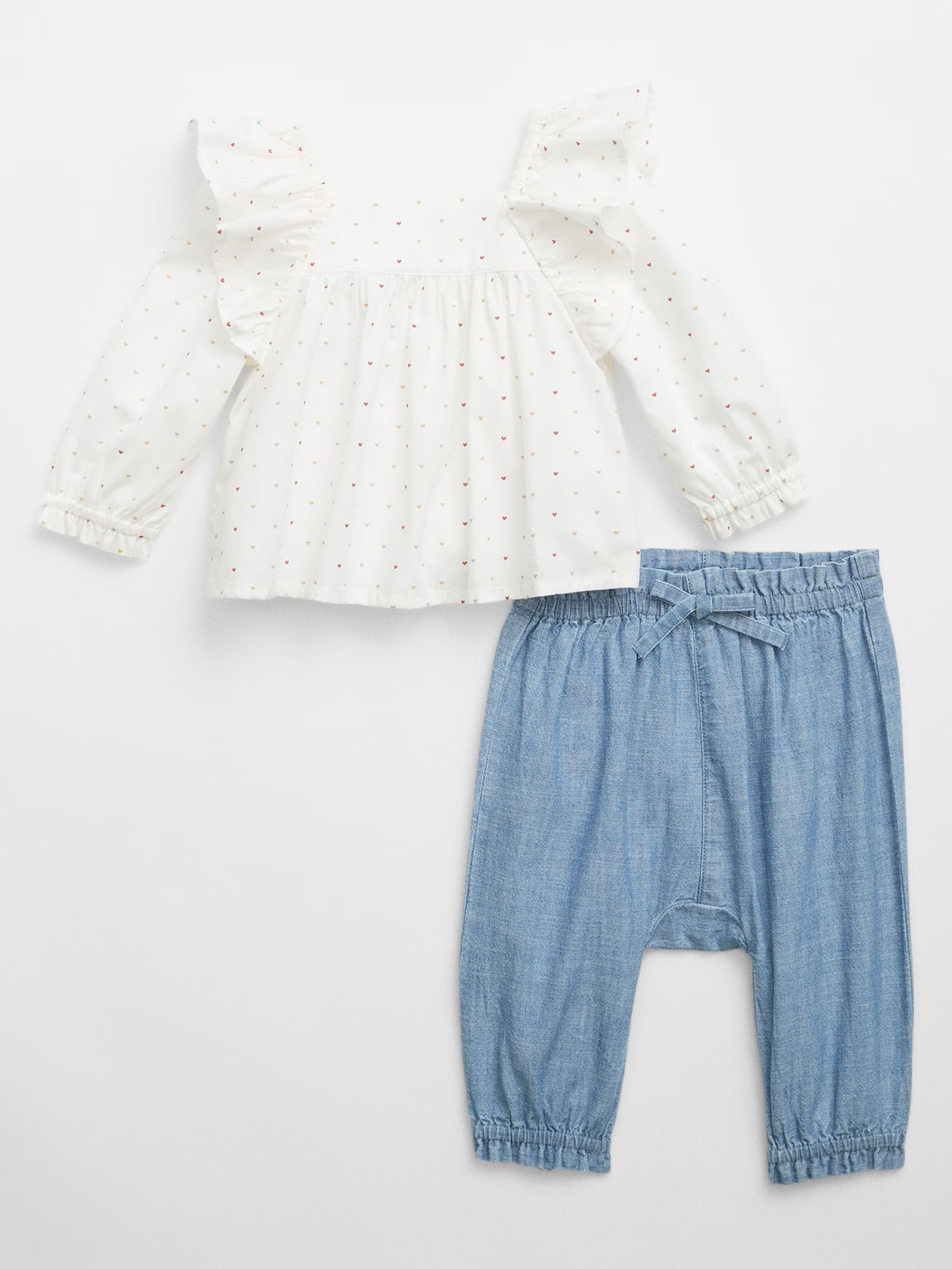 Baby-Outfit Bluse und Hose