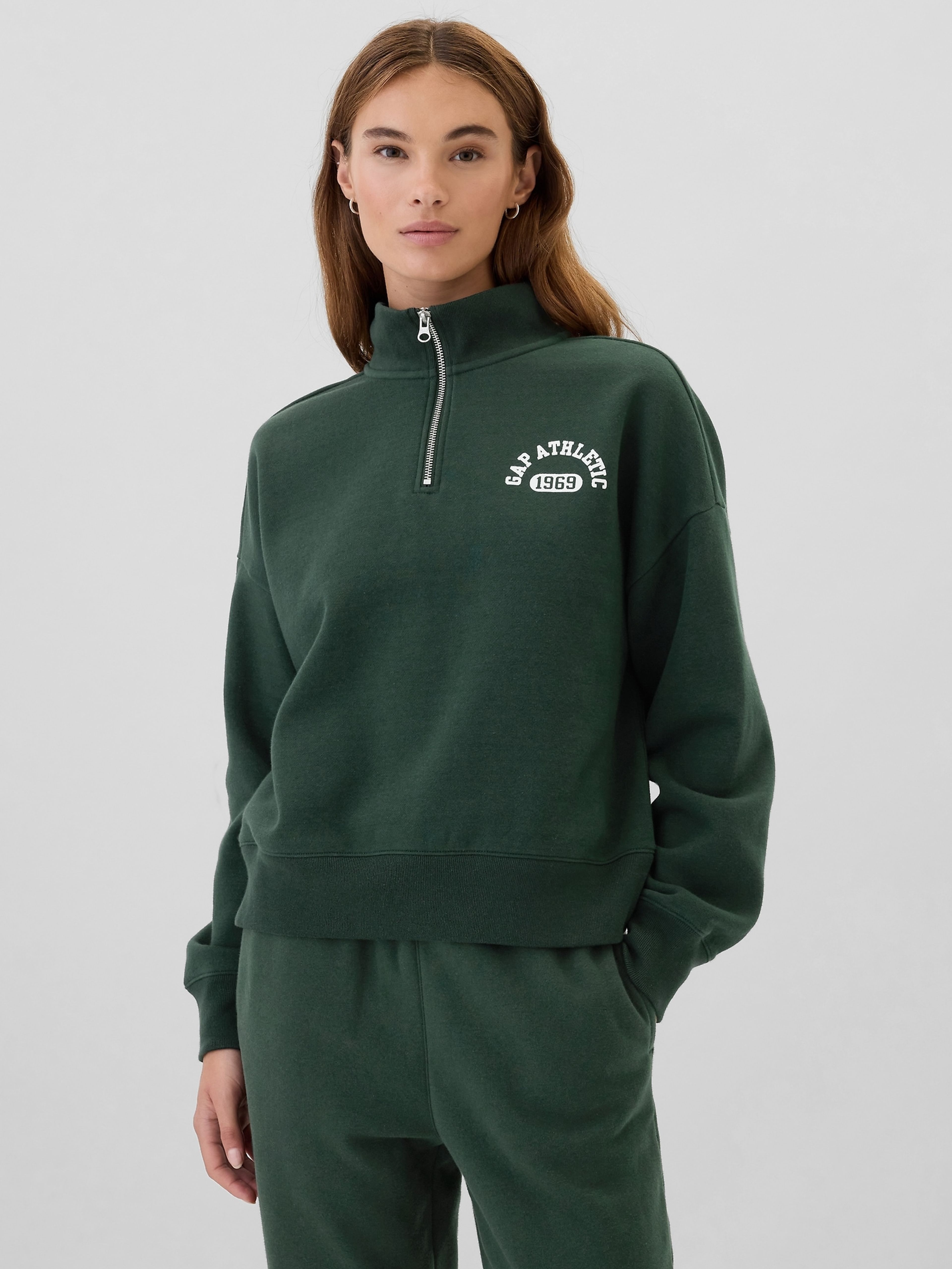 Oversize-Sweatshirt mit Logo