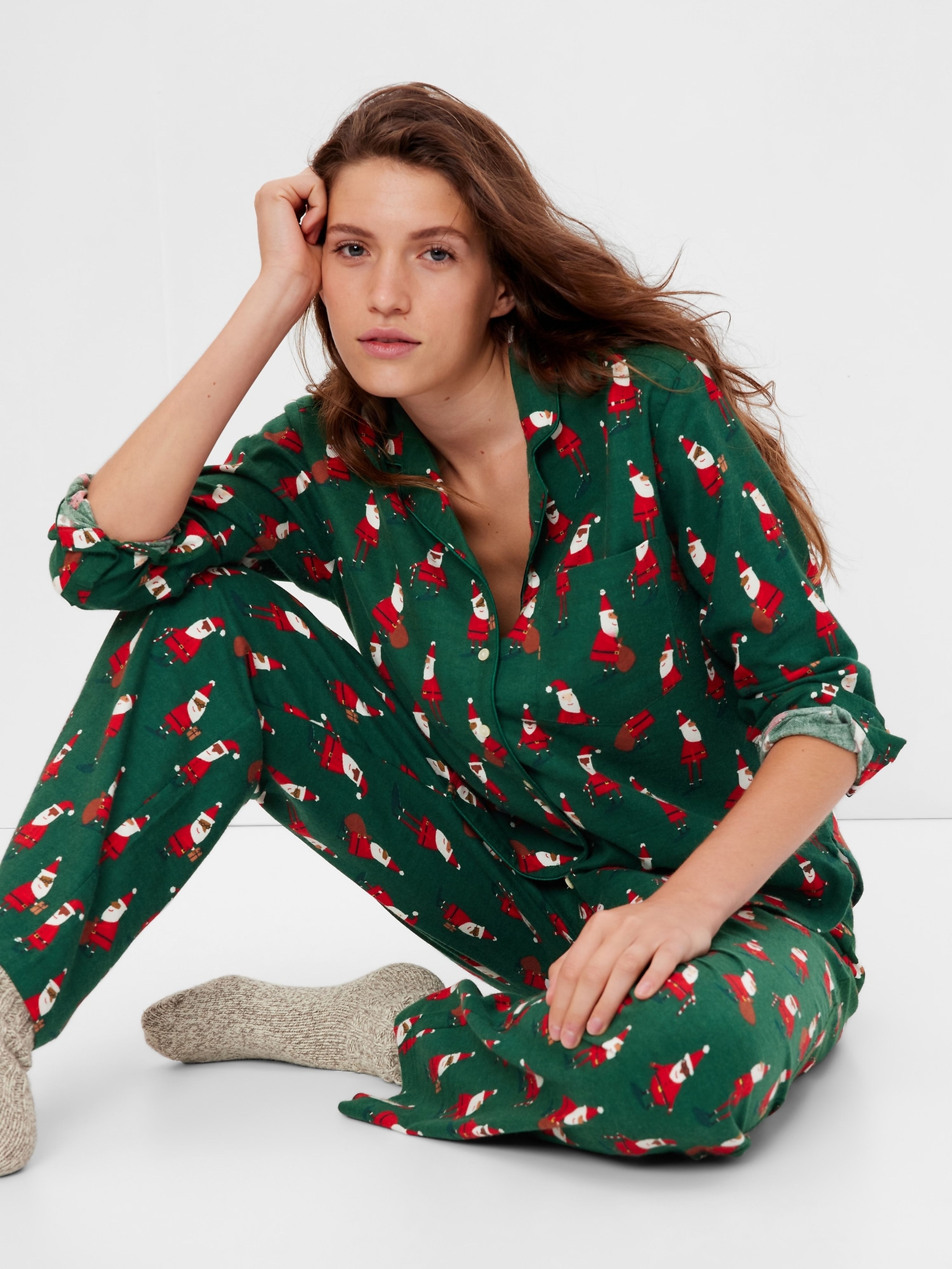Santa Flanell Pyjama