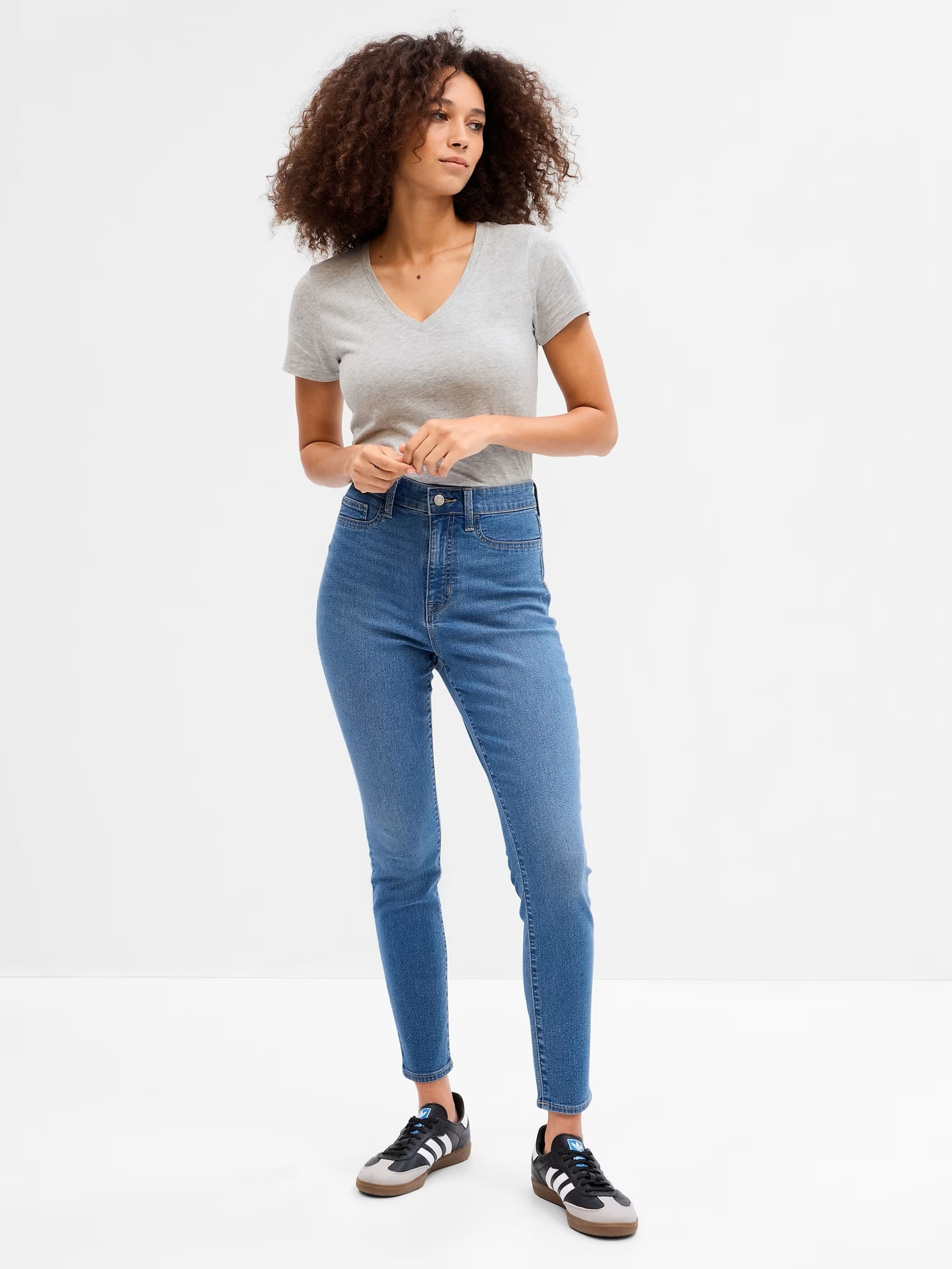 Jeans 90's jeggings high rise
