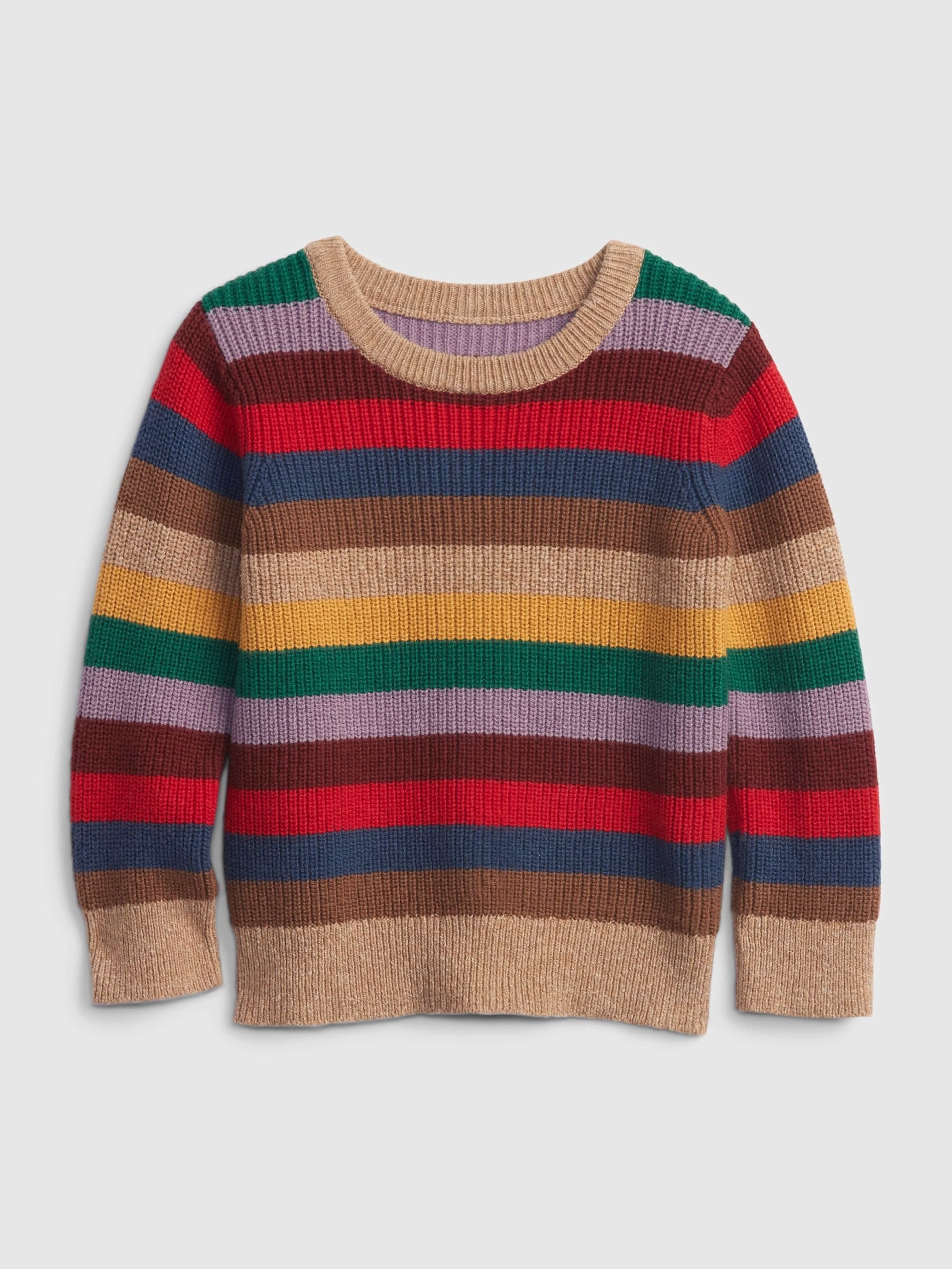 Detský pruhovaný sveter