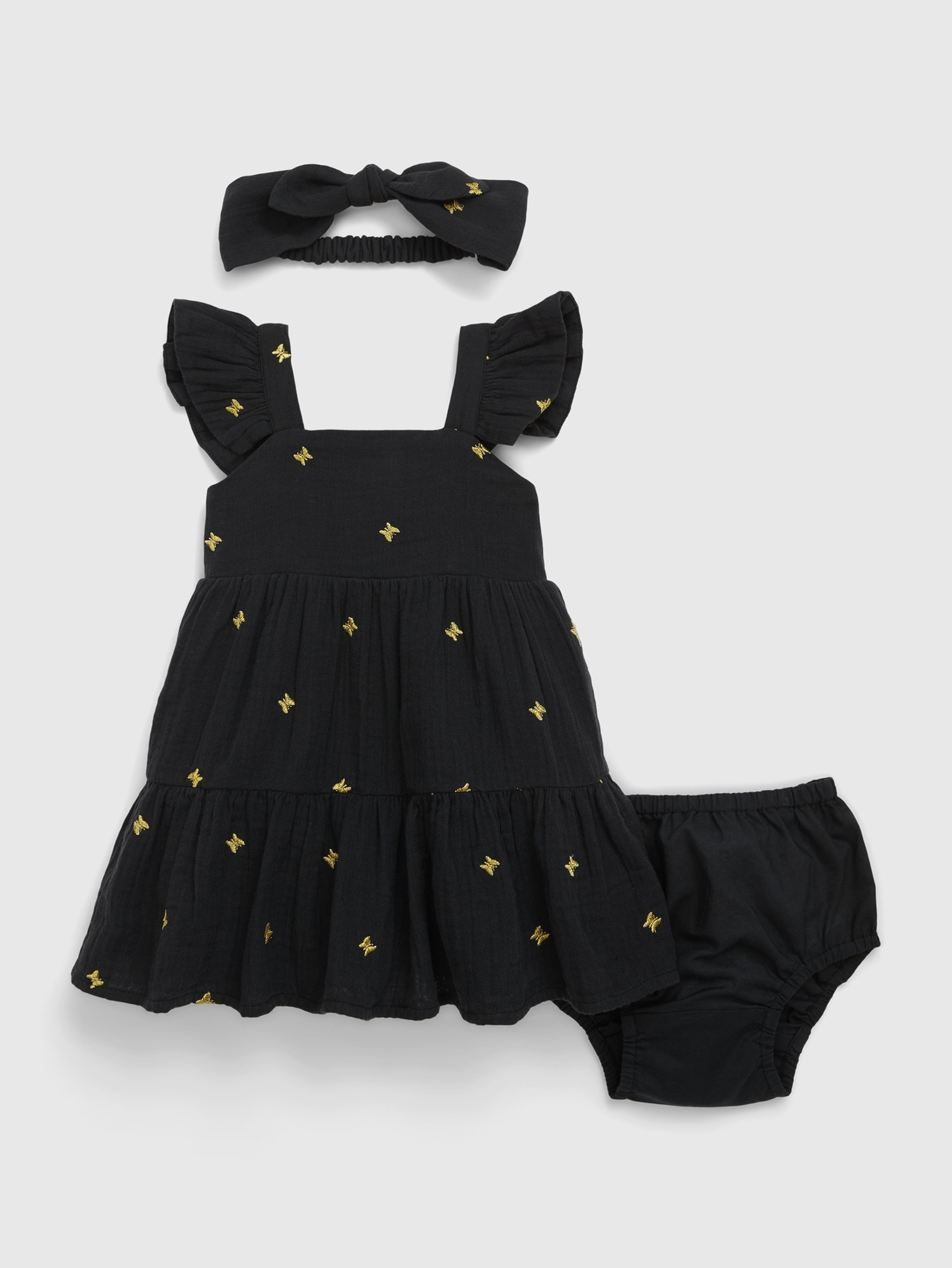 Baby sukienka ze wzorem
