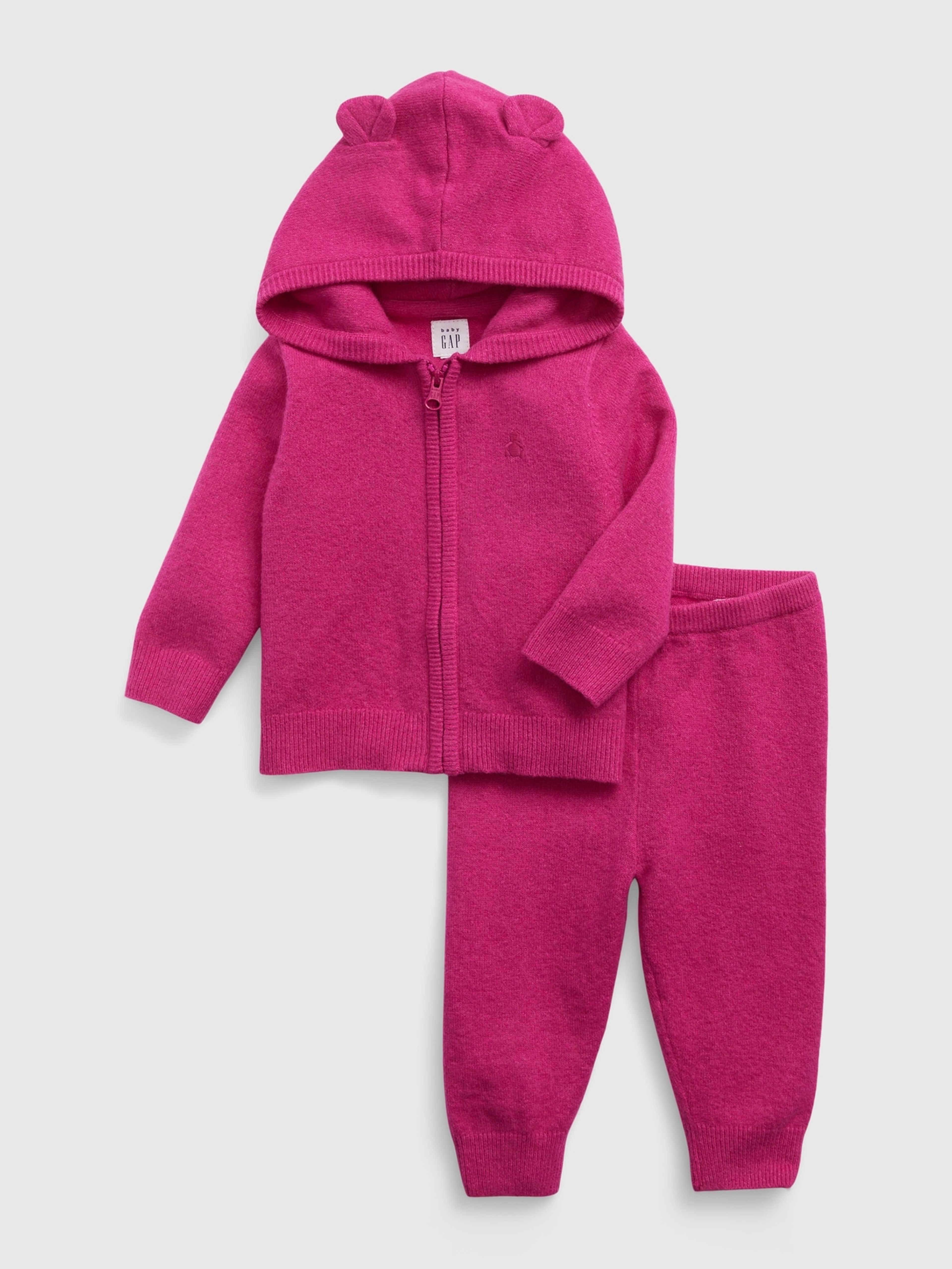 Baby pleciony outfit set