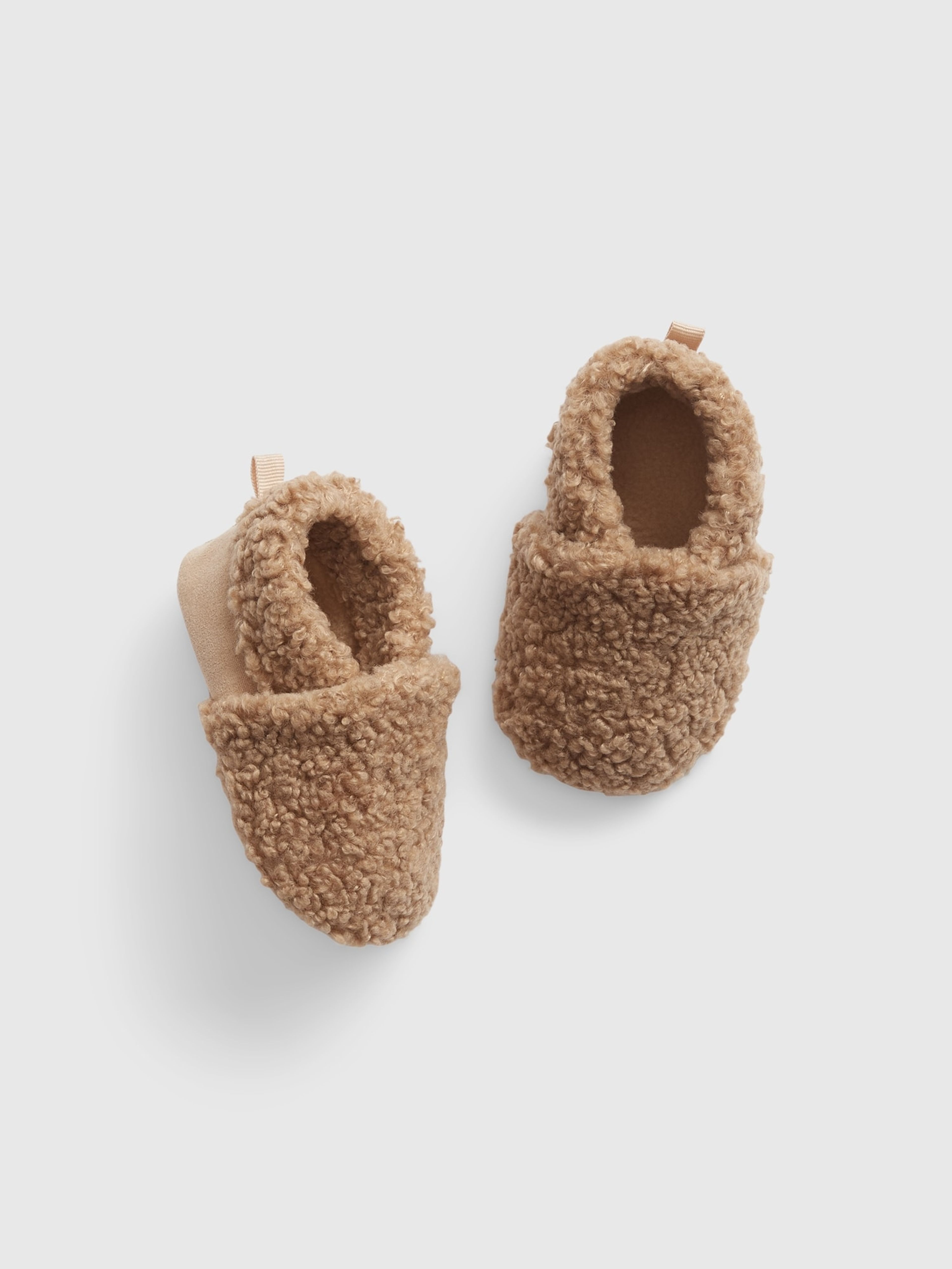 Baby boty s kožíškem sherpa