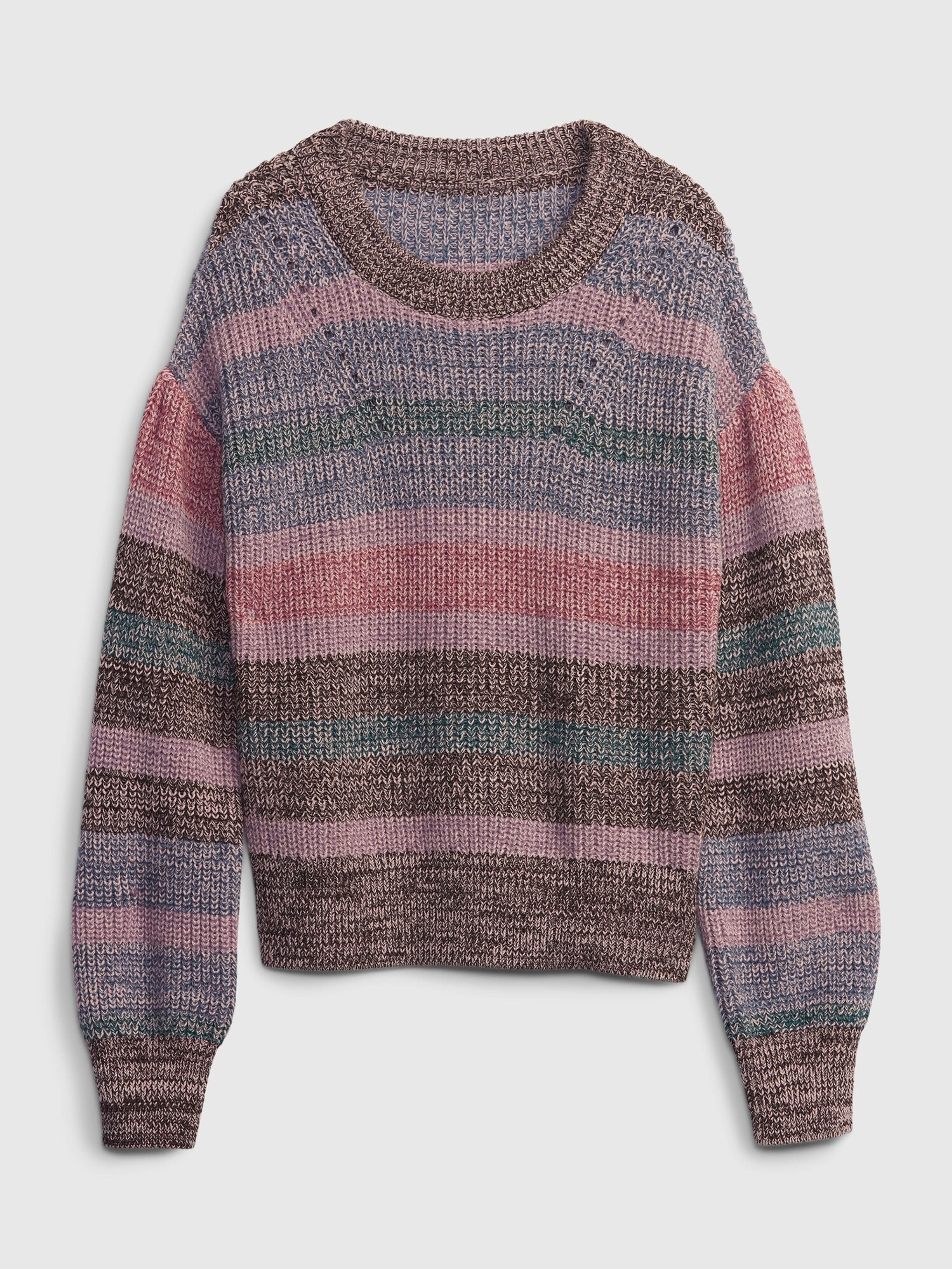 Detský melírovaný sveter