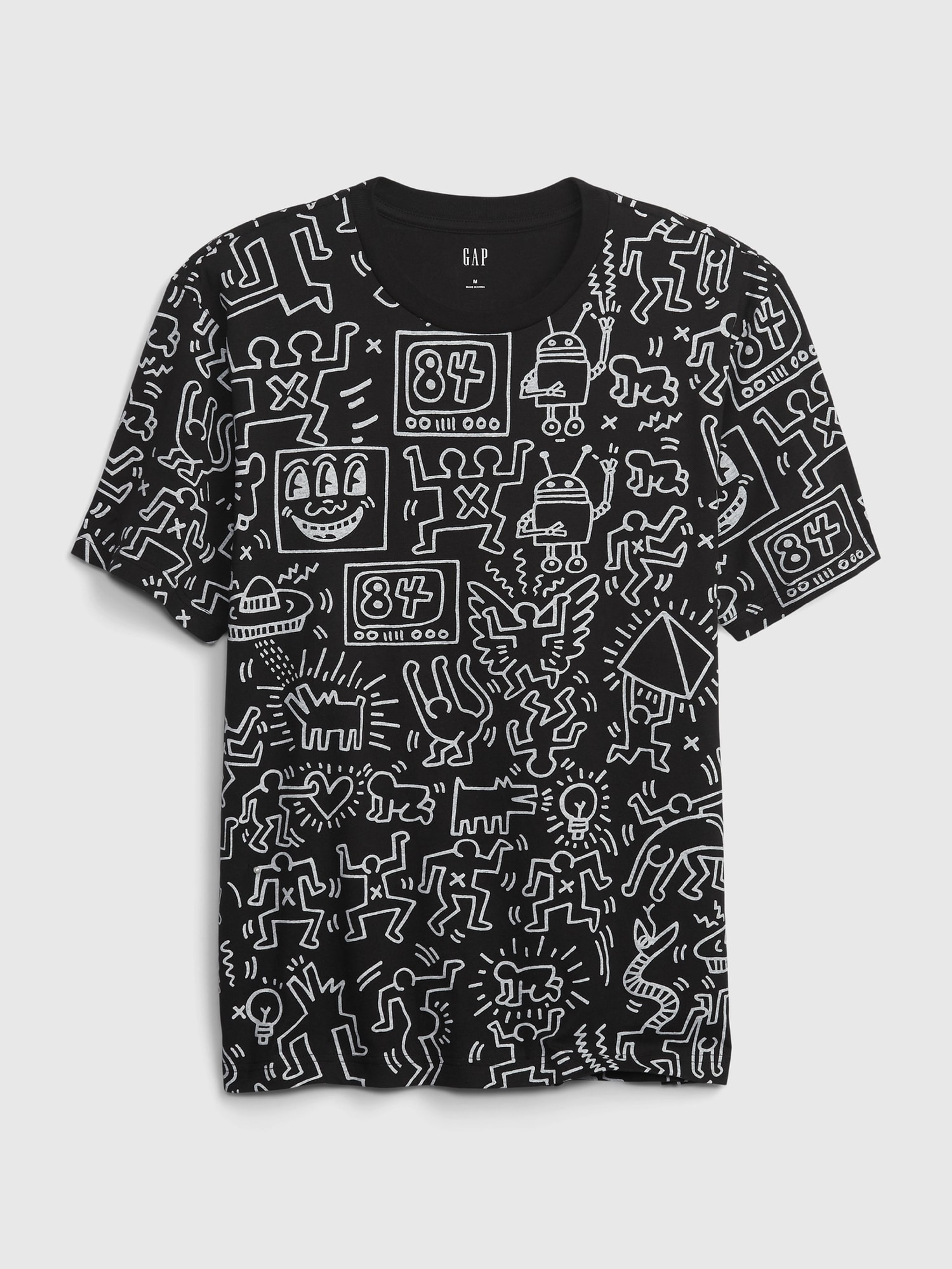 Tričko GAP & Keith Haring Unisex