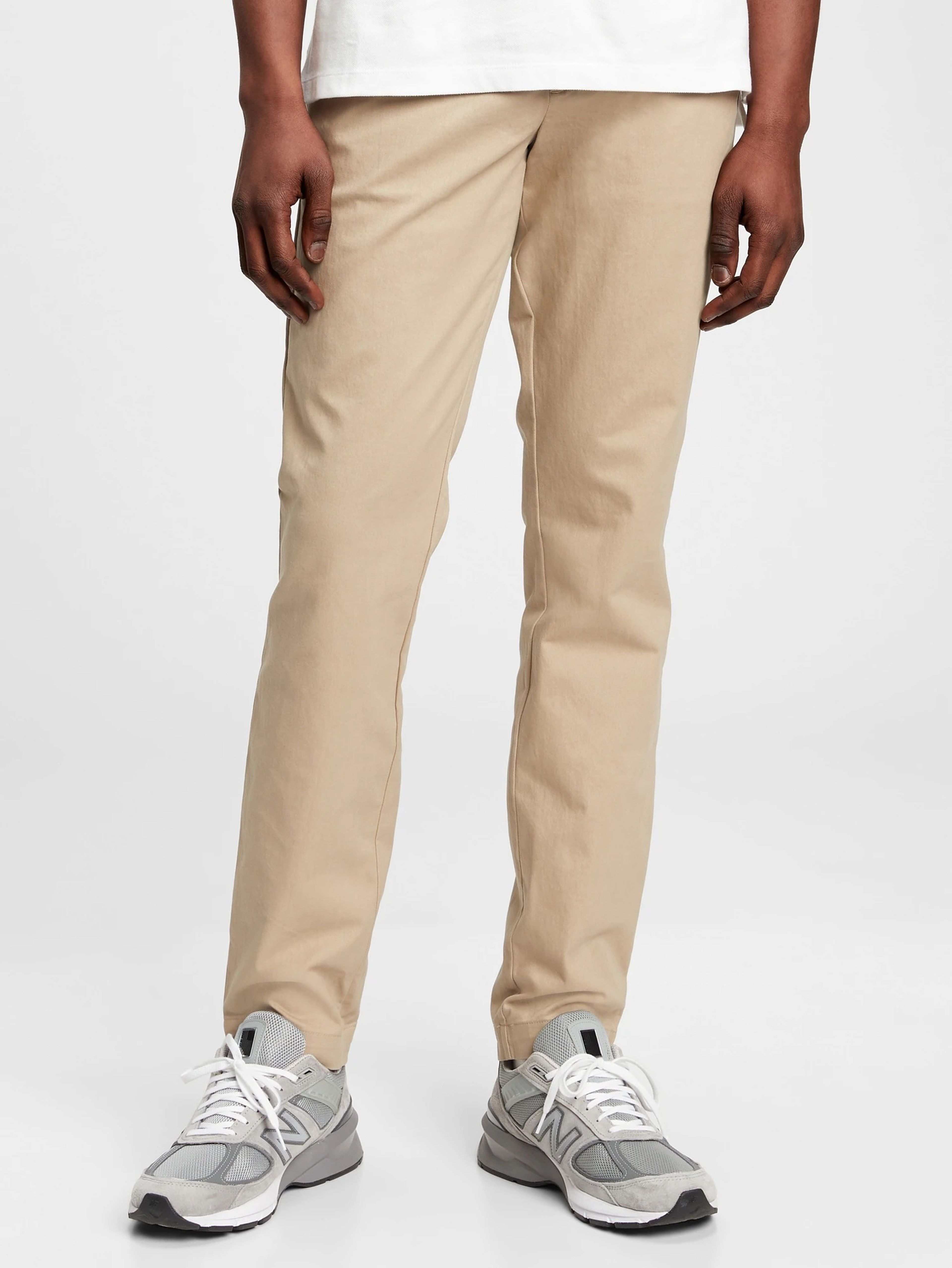 Kalhoty modern khaki in skinny fit GapFlex