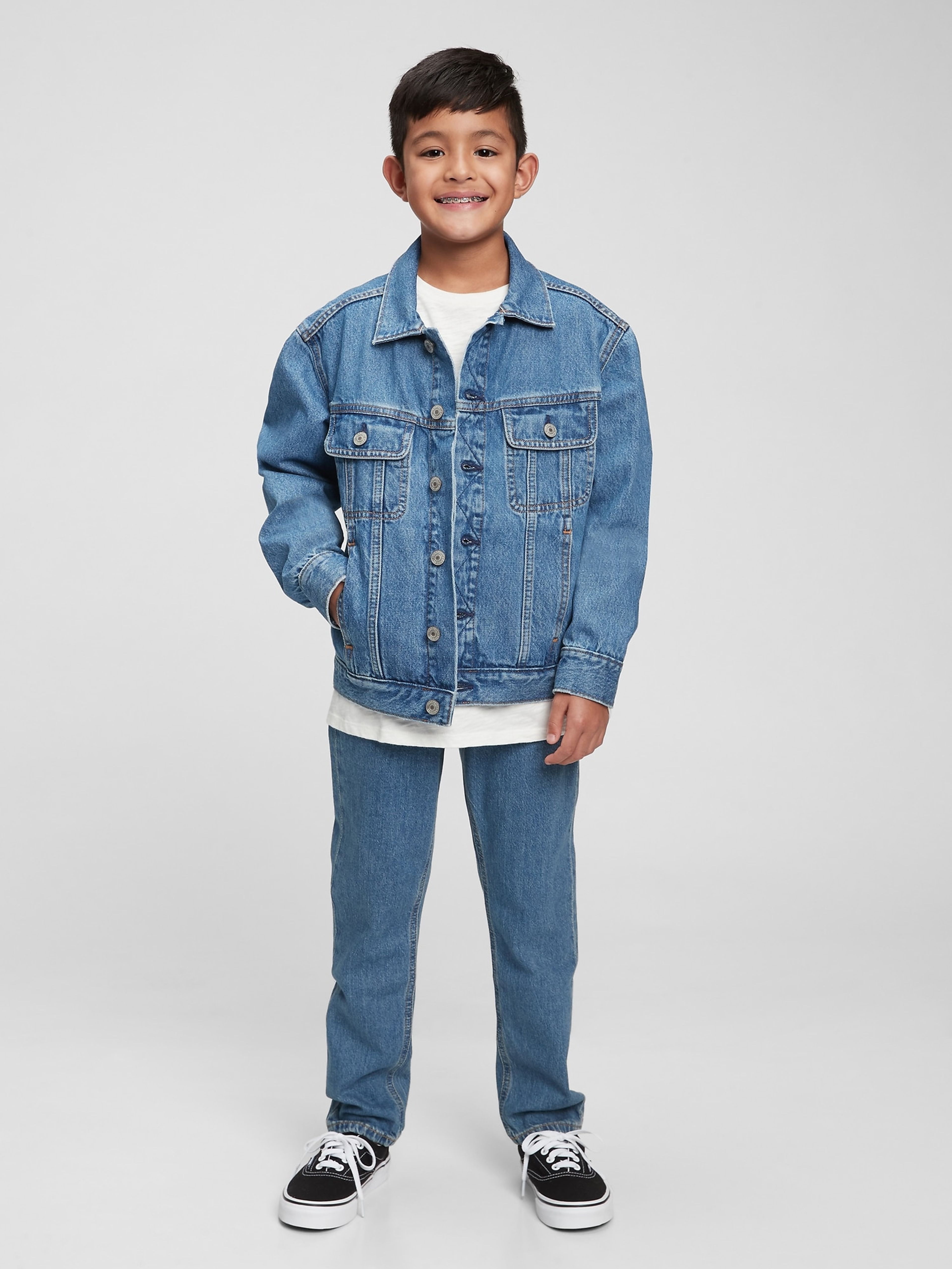 Dětská džínová bunda