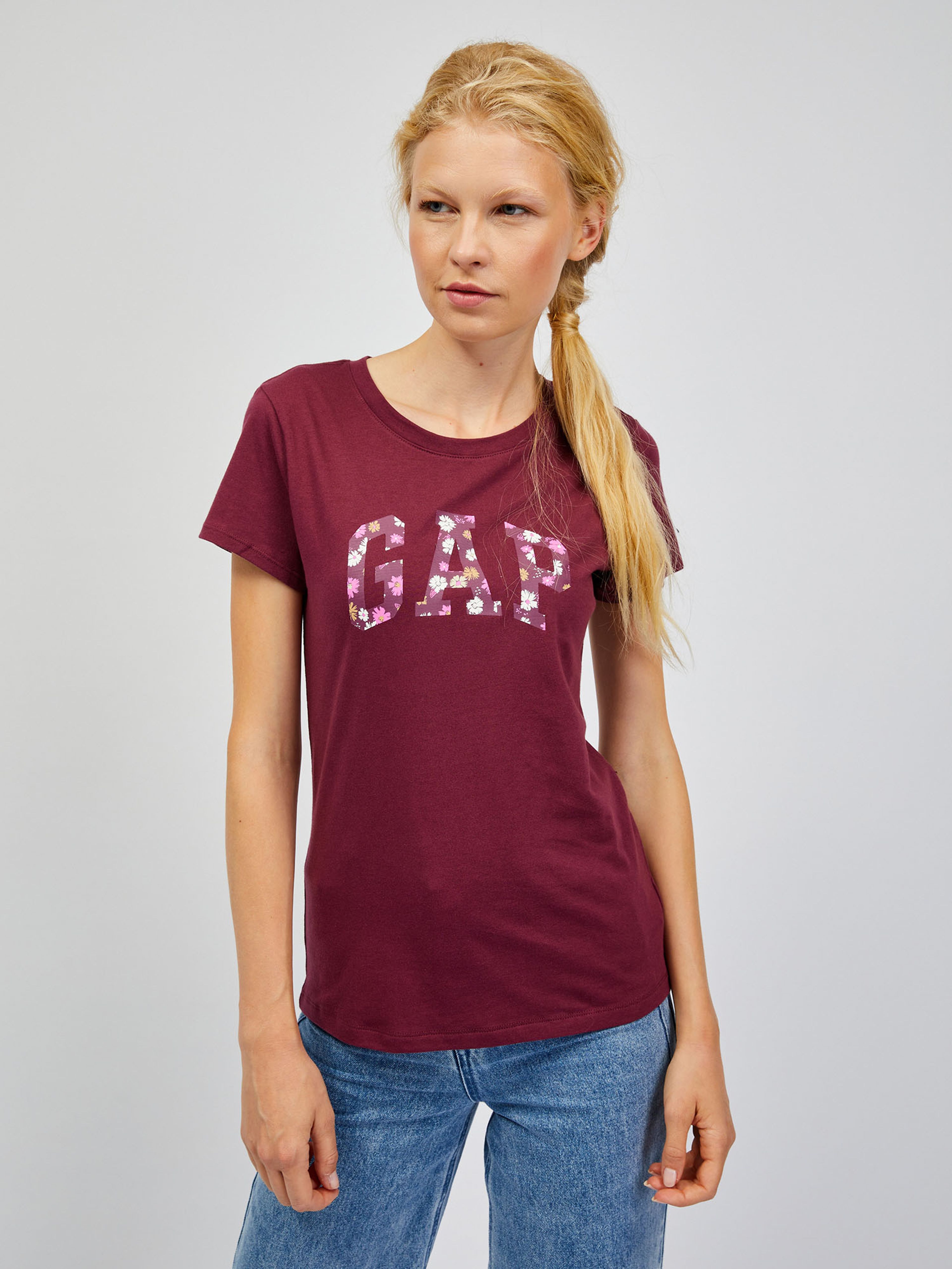 Koszulka z logo GAP floral