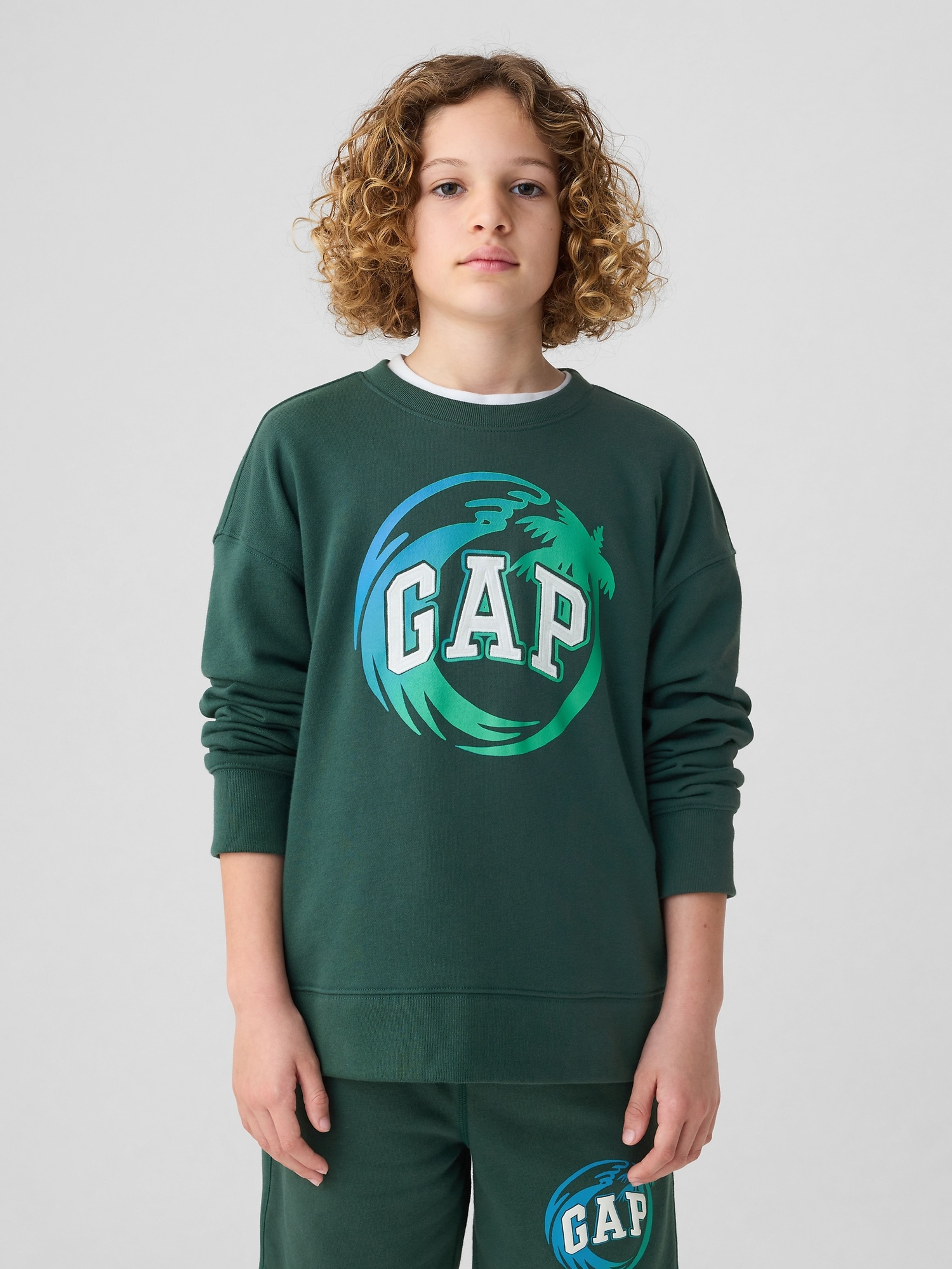 Kinder Sweatshirt mit Logo