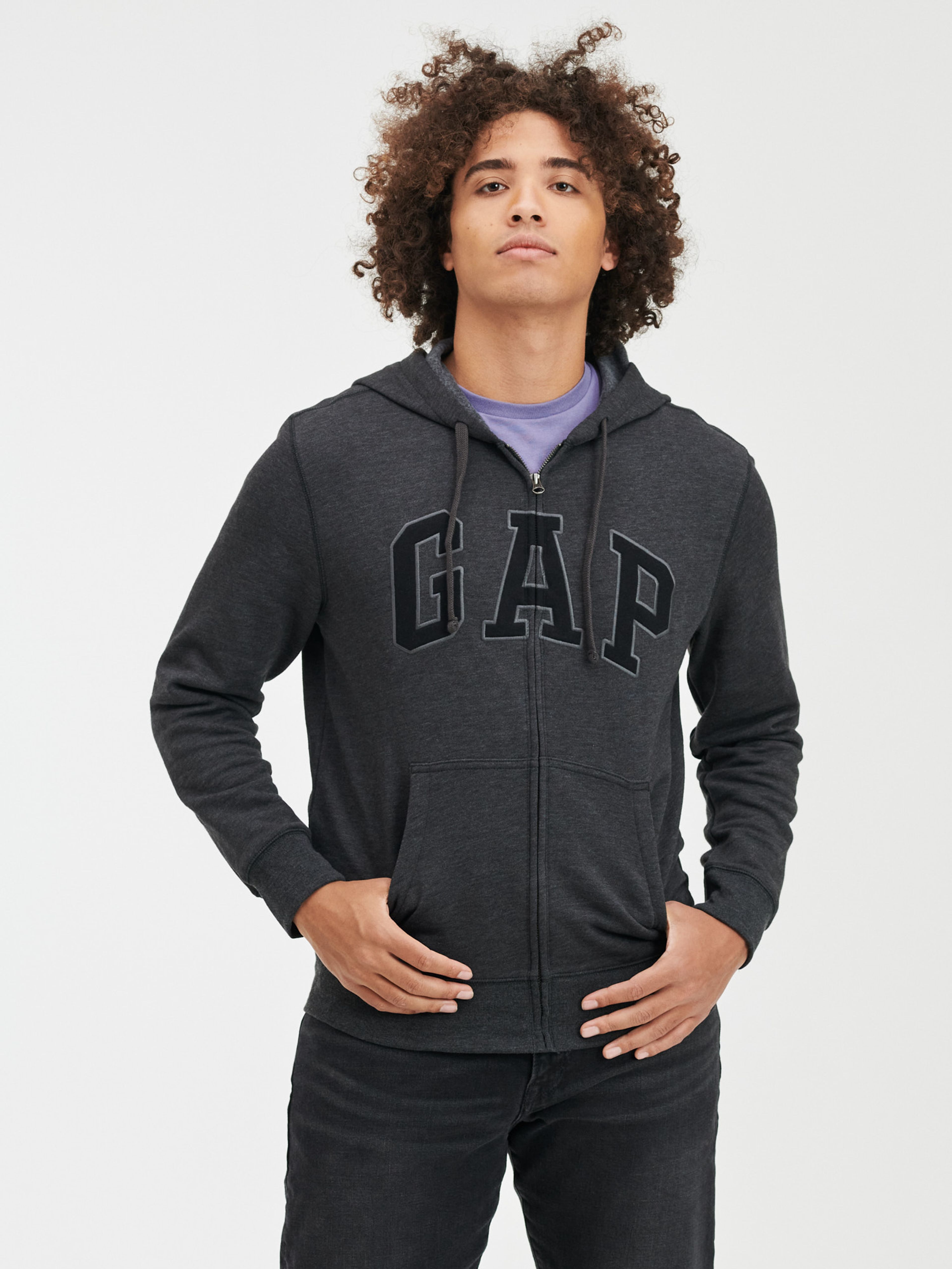 Sweatshirt mit Reißverschluss mit GAP Logo