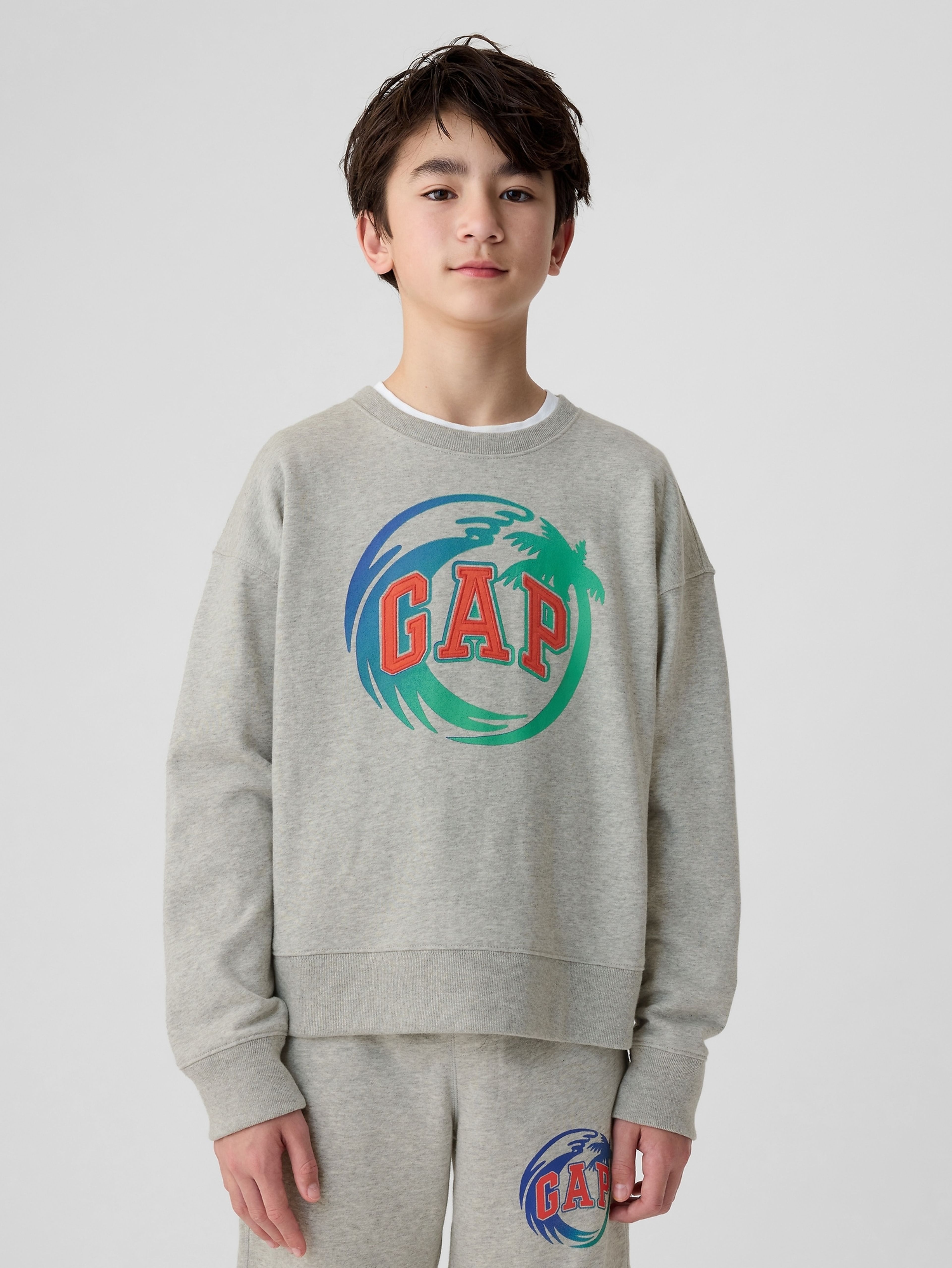 Kinder Sweatshirt mit Logo
