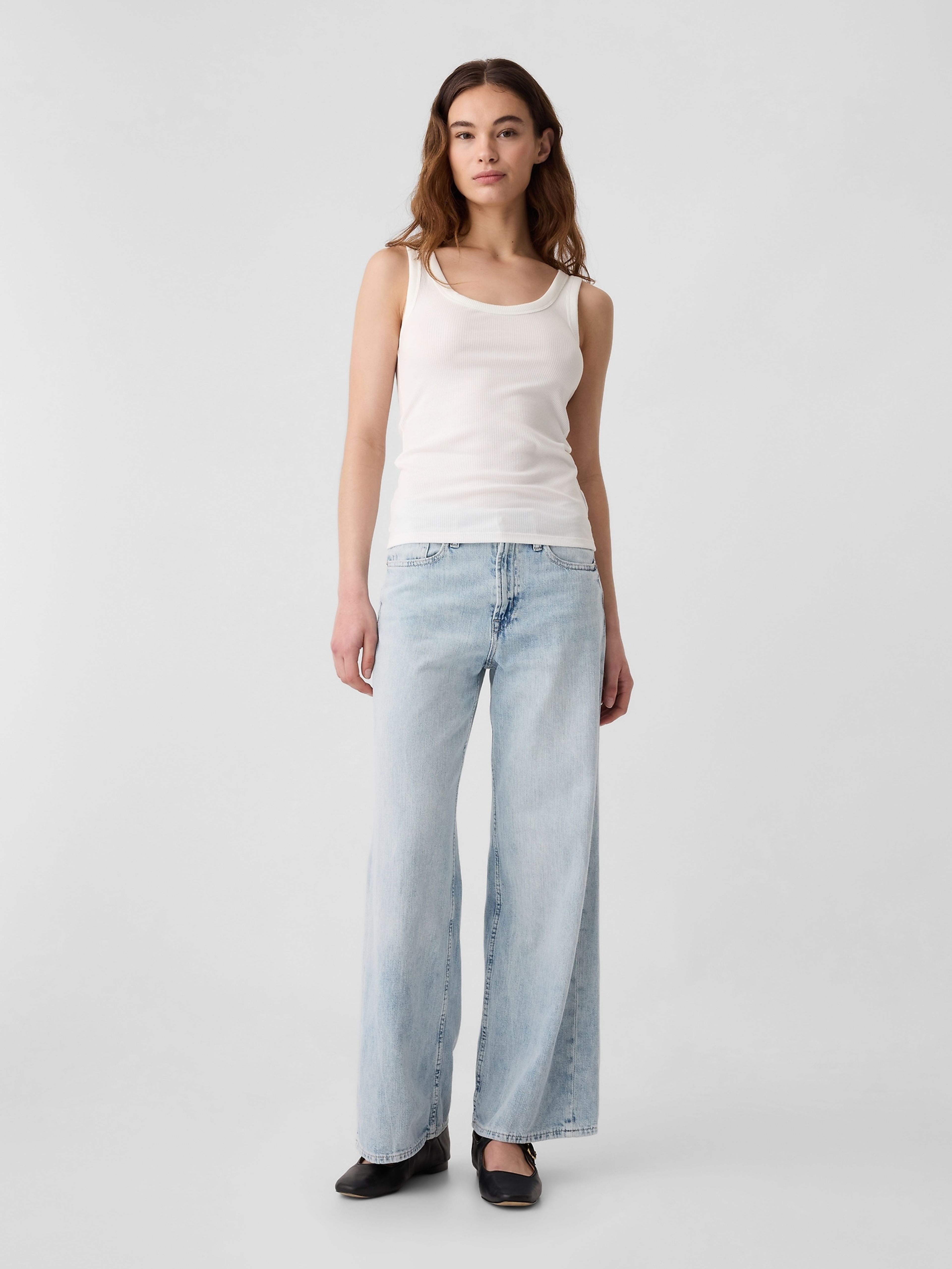 Jeans Wide-Leg high rise