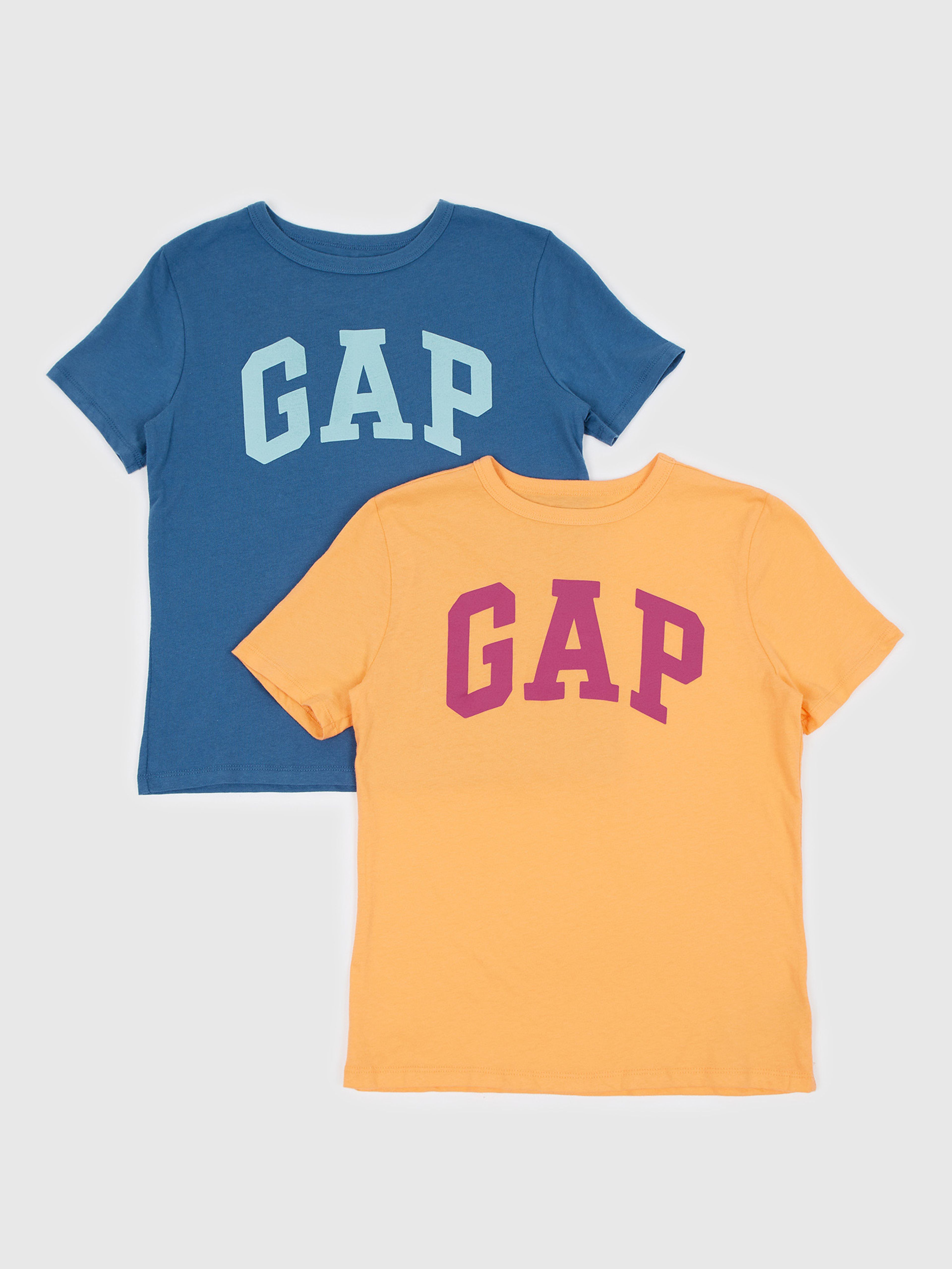 Kinder T-Shirts mit Logo, 2 Stück