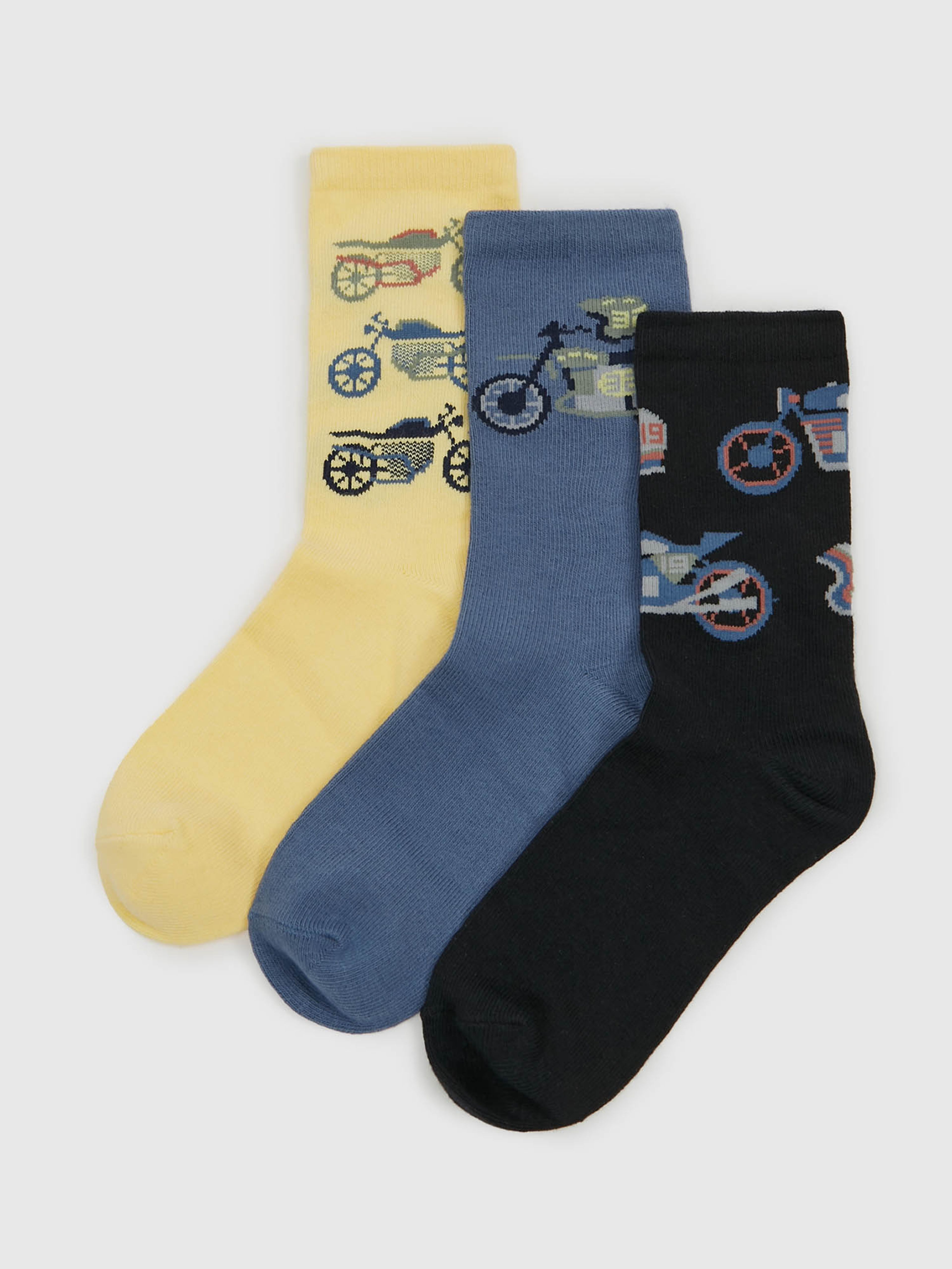Dětské ponožky bike, 3 páry