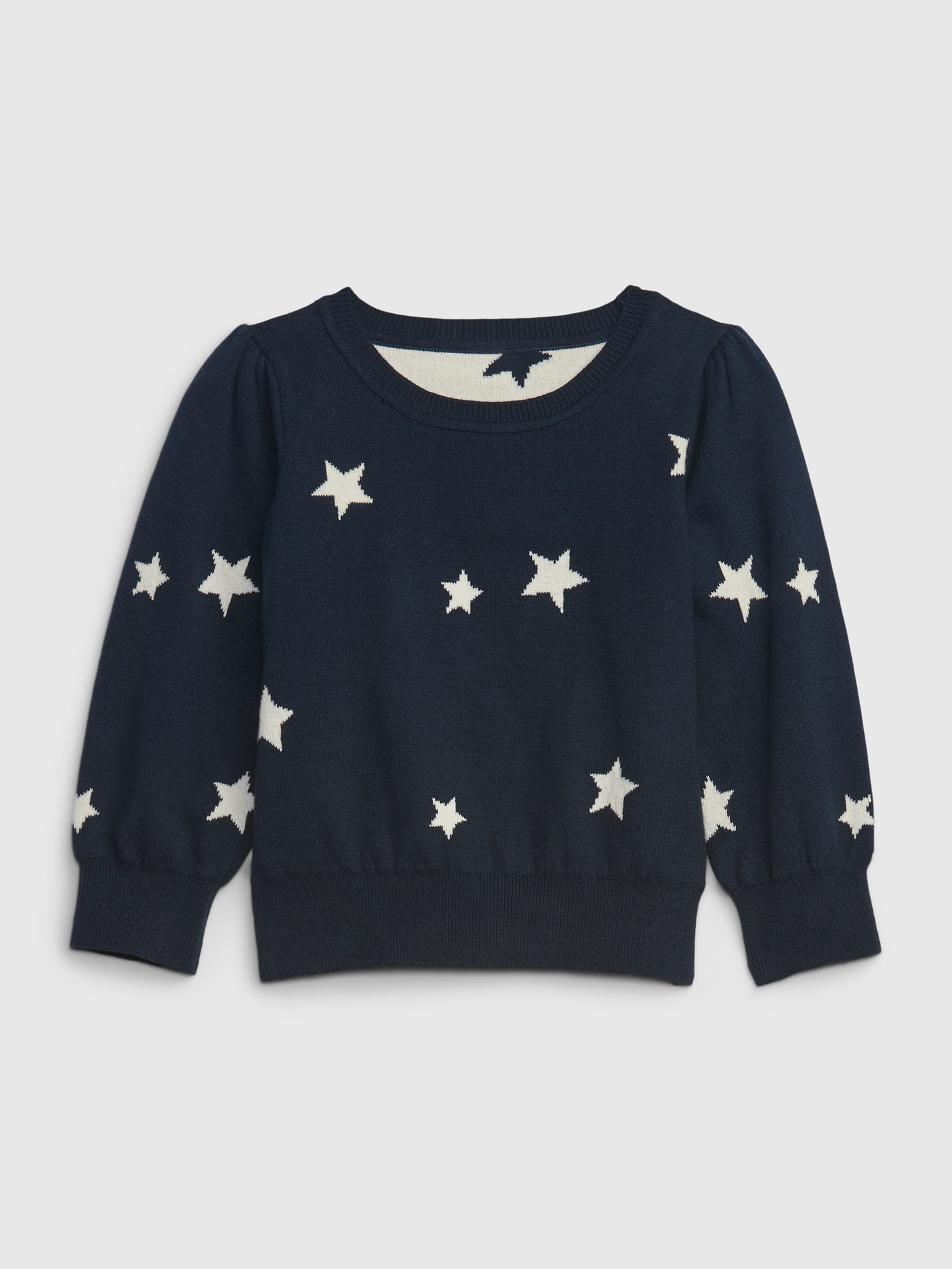 Dětský svetr s hvězdami