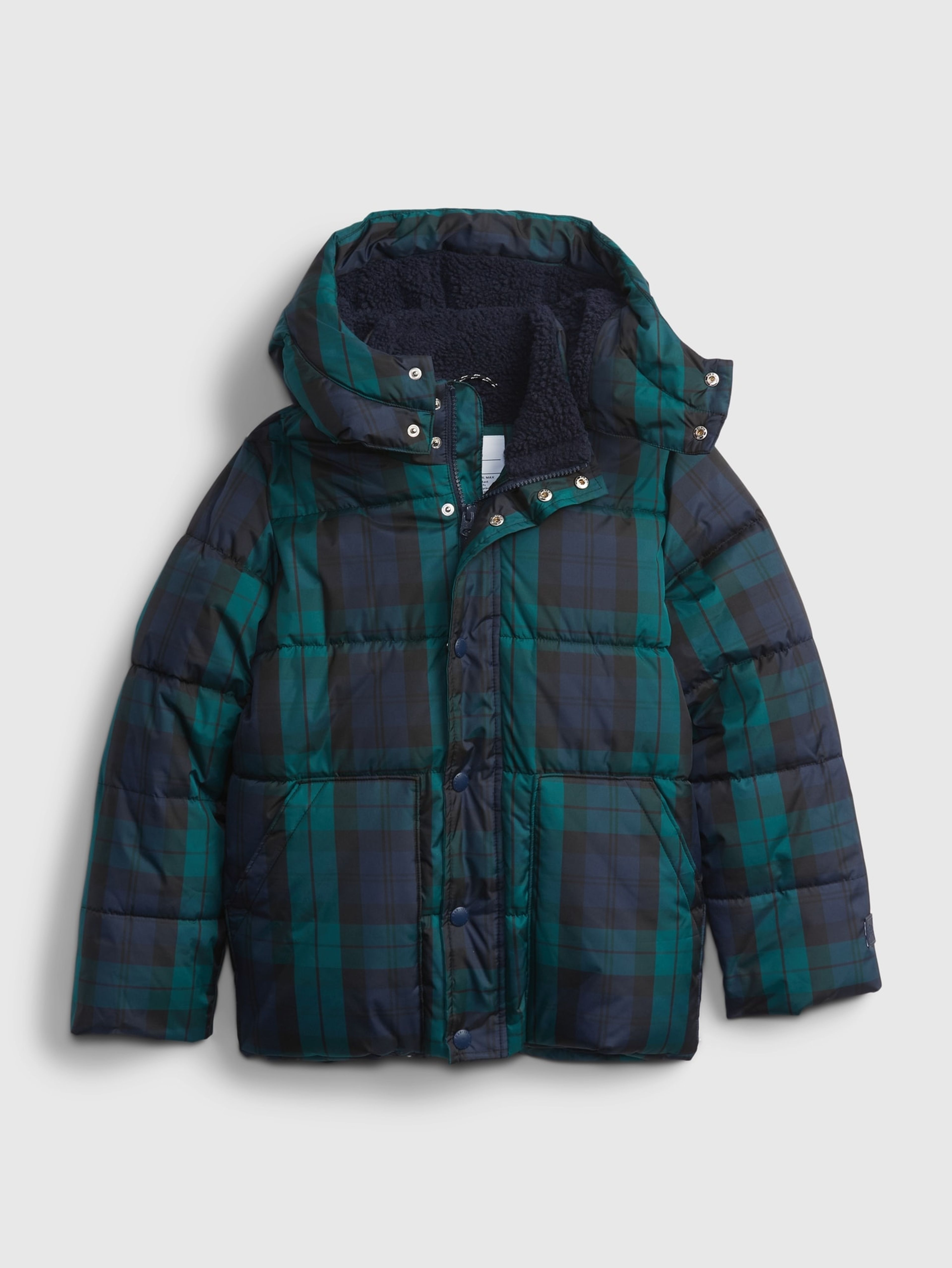 Karierte Kinderjacke