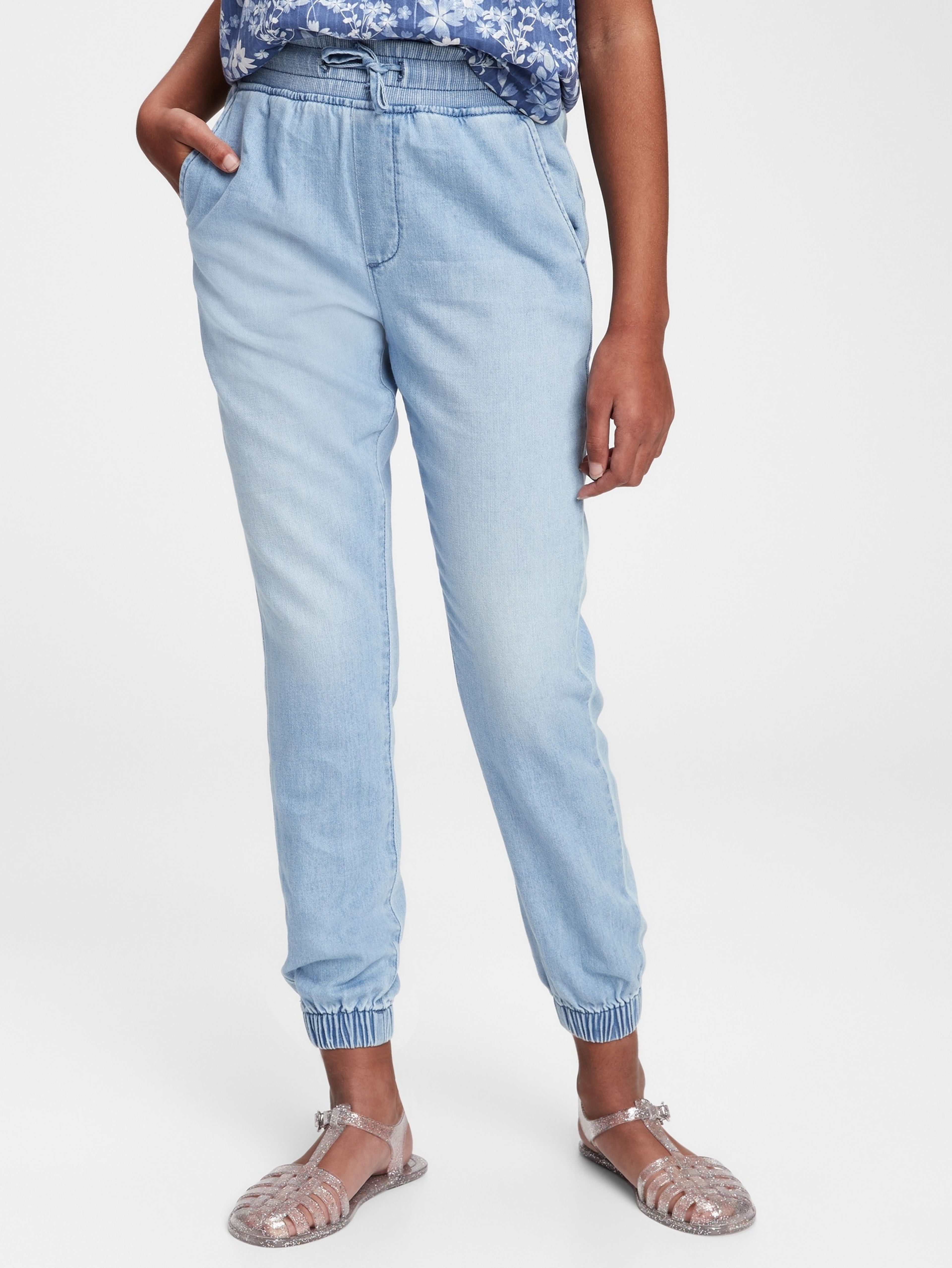 Kinder-Jeans jogger