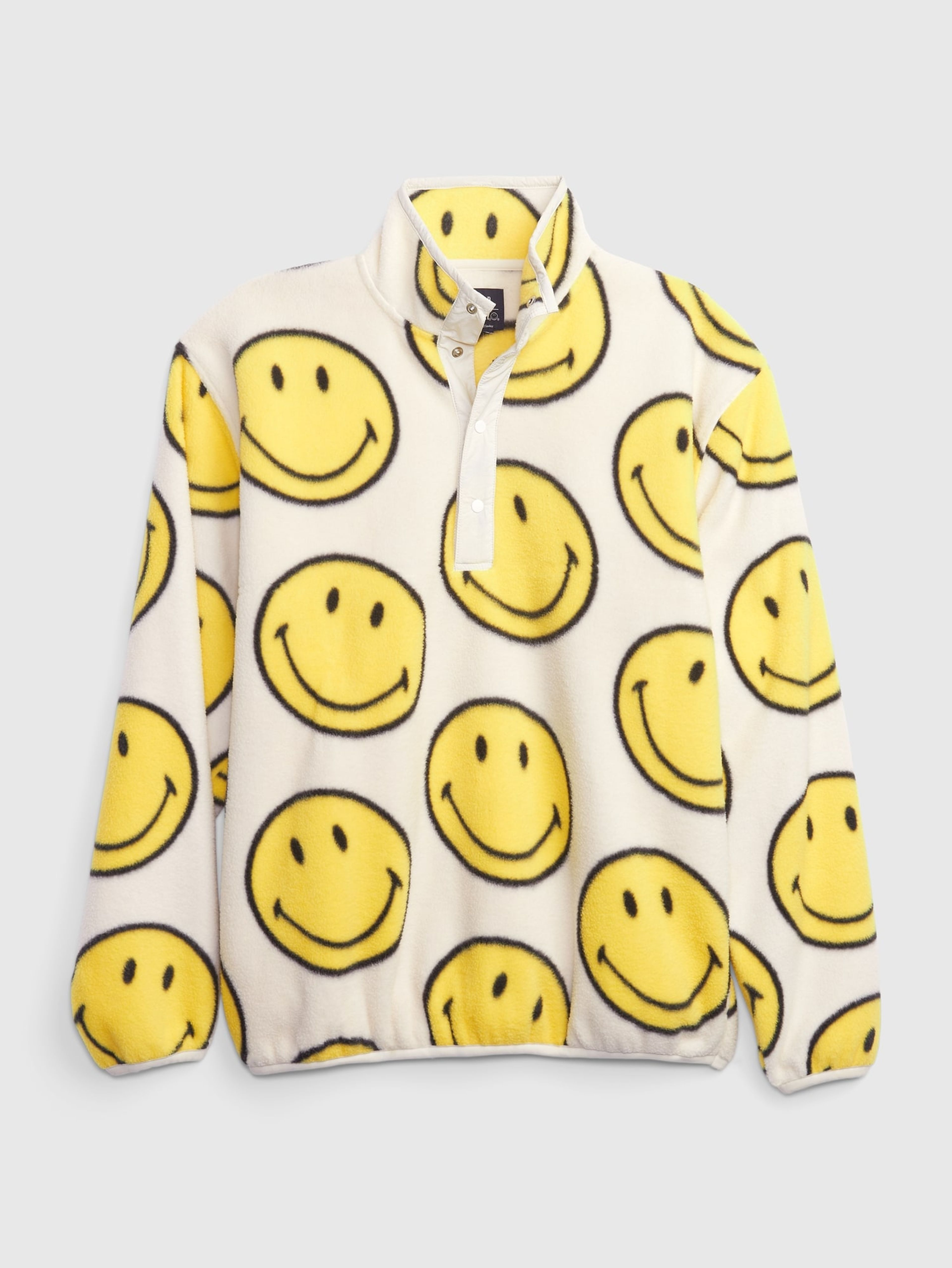 Fleece Sweatshirt GAP × SmileyWorld®