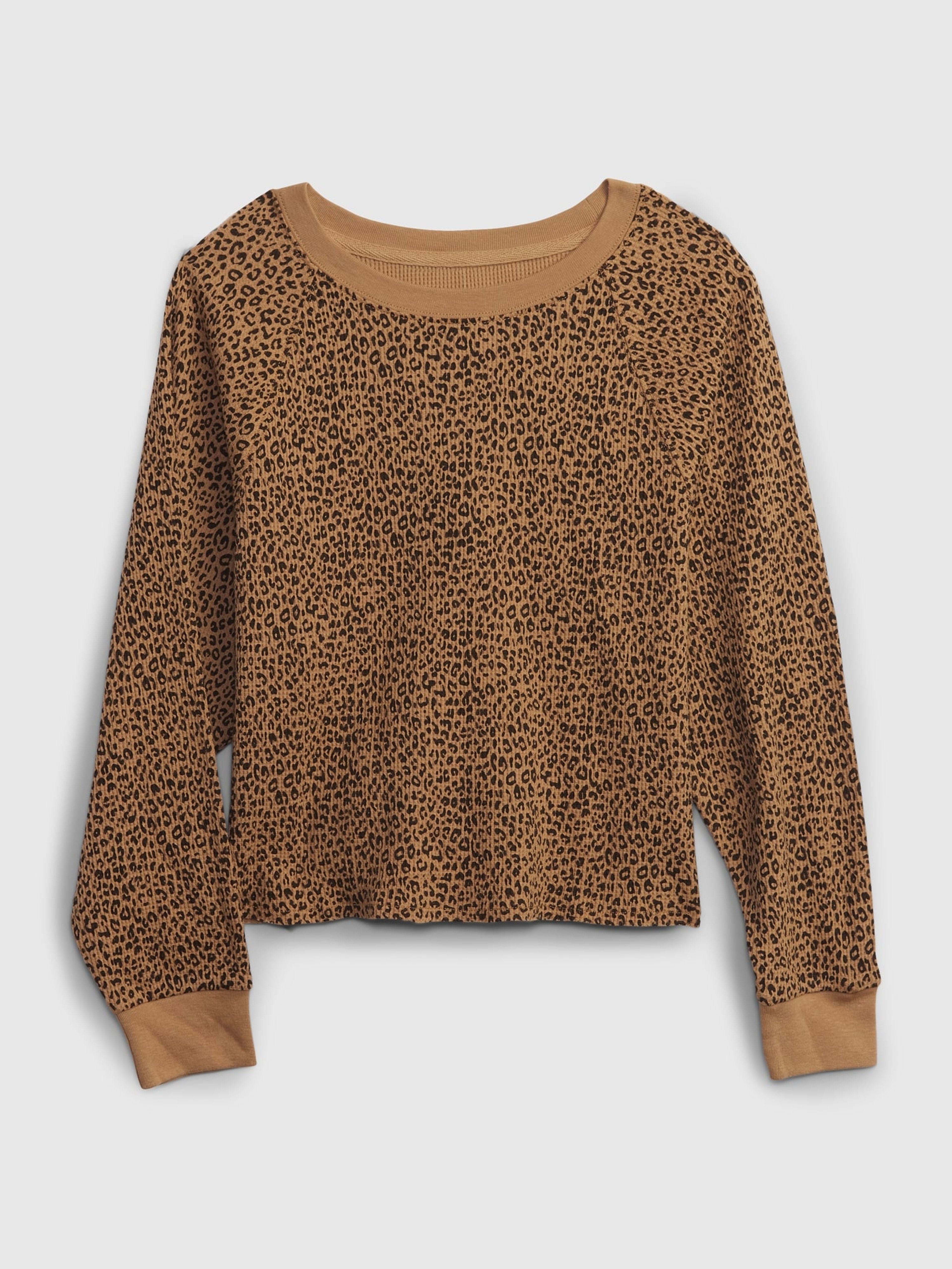 Kinder T-Shirt mit Leopardenmuster