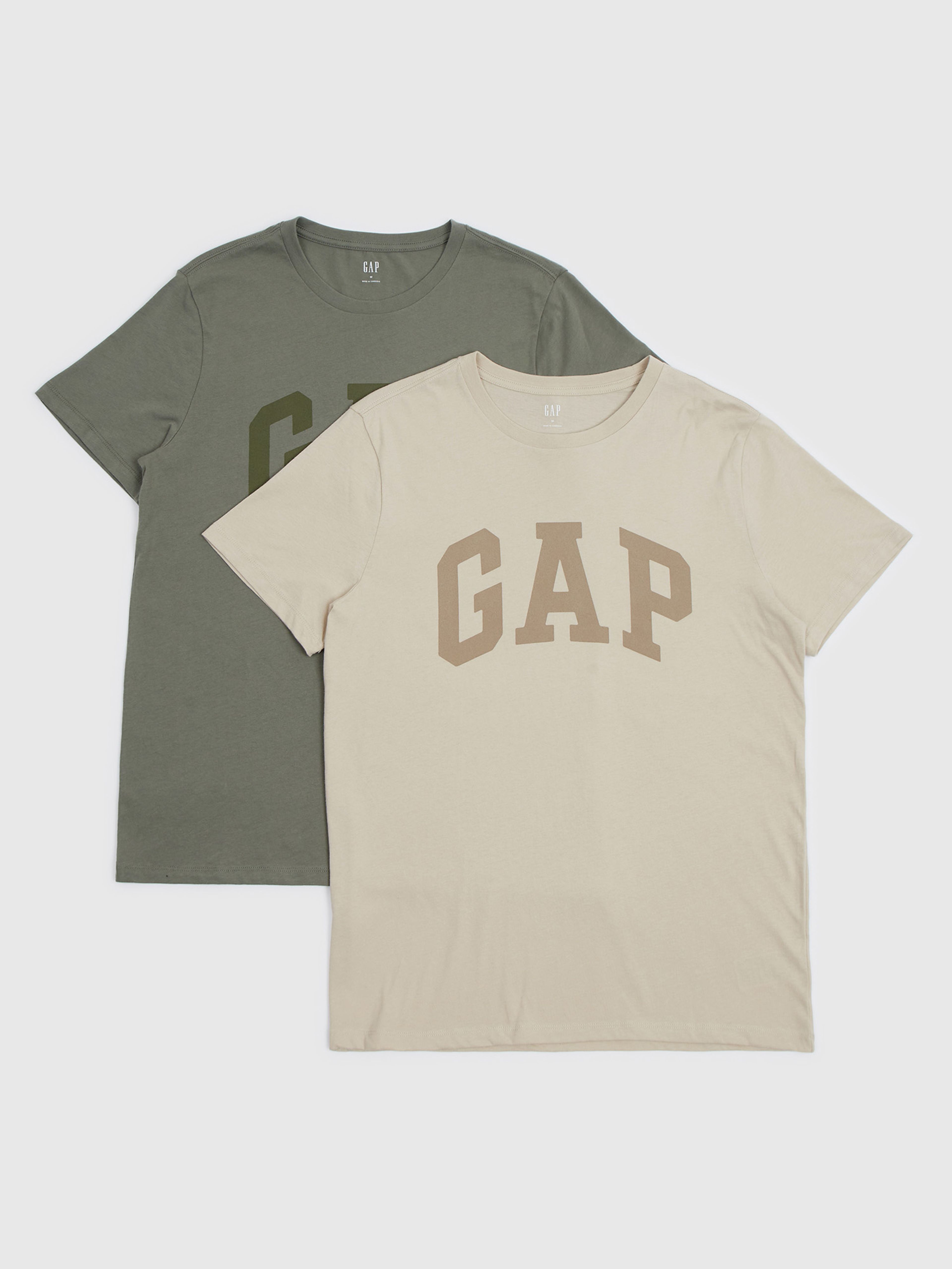 T-Shirts GAP Logo classic, 2 Stück