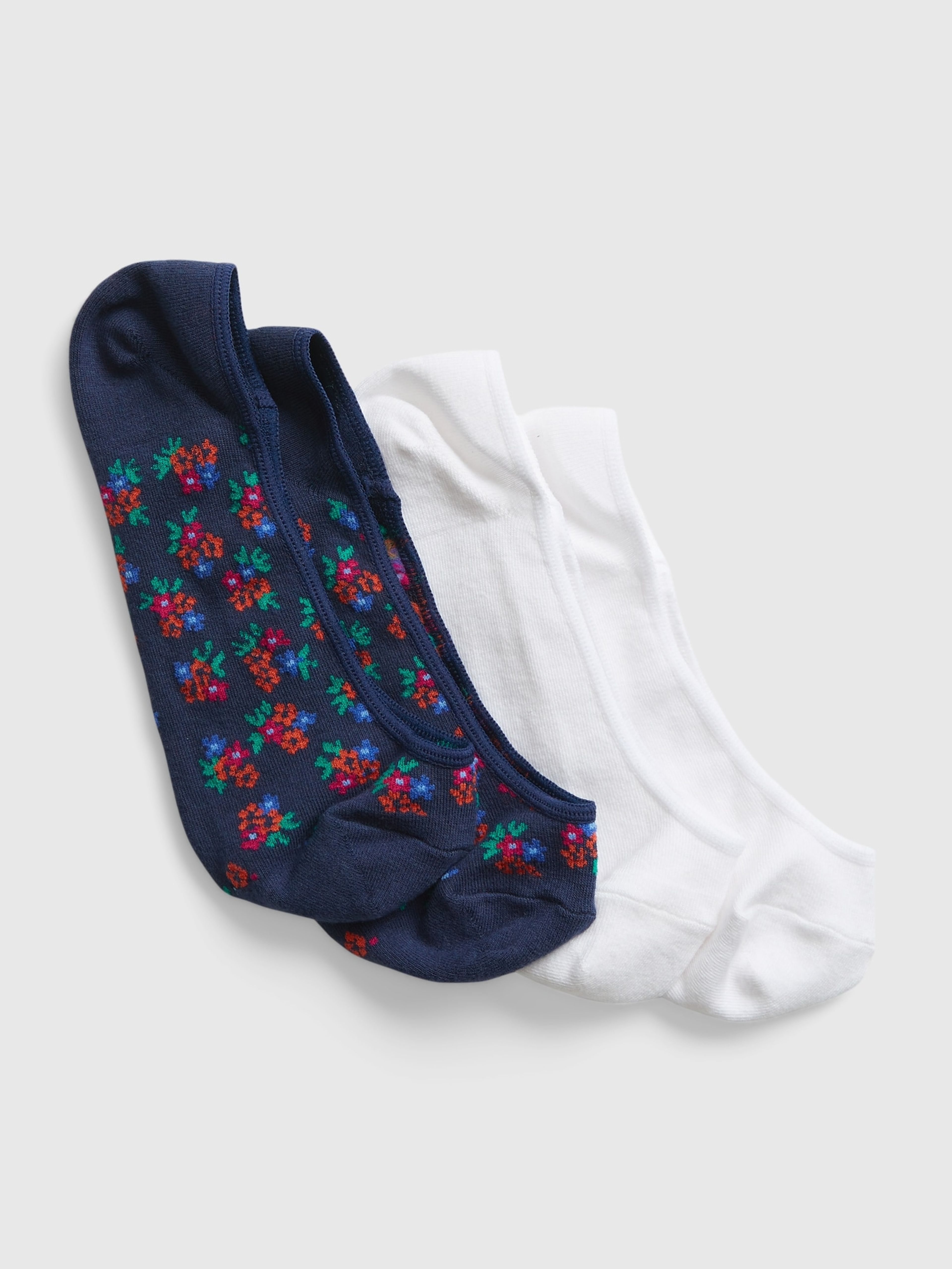 Niedrige Socken, 2 Paar