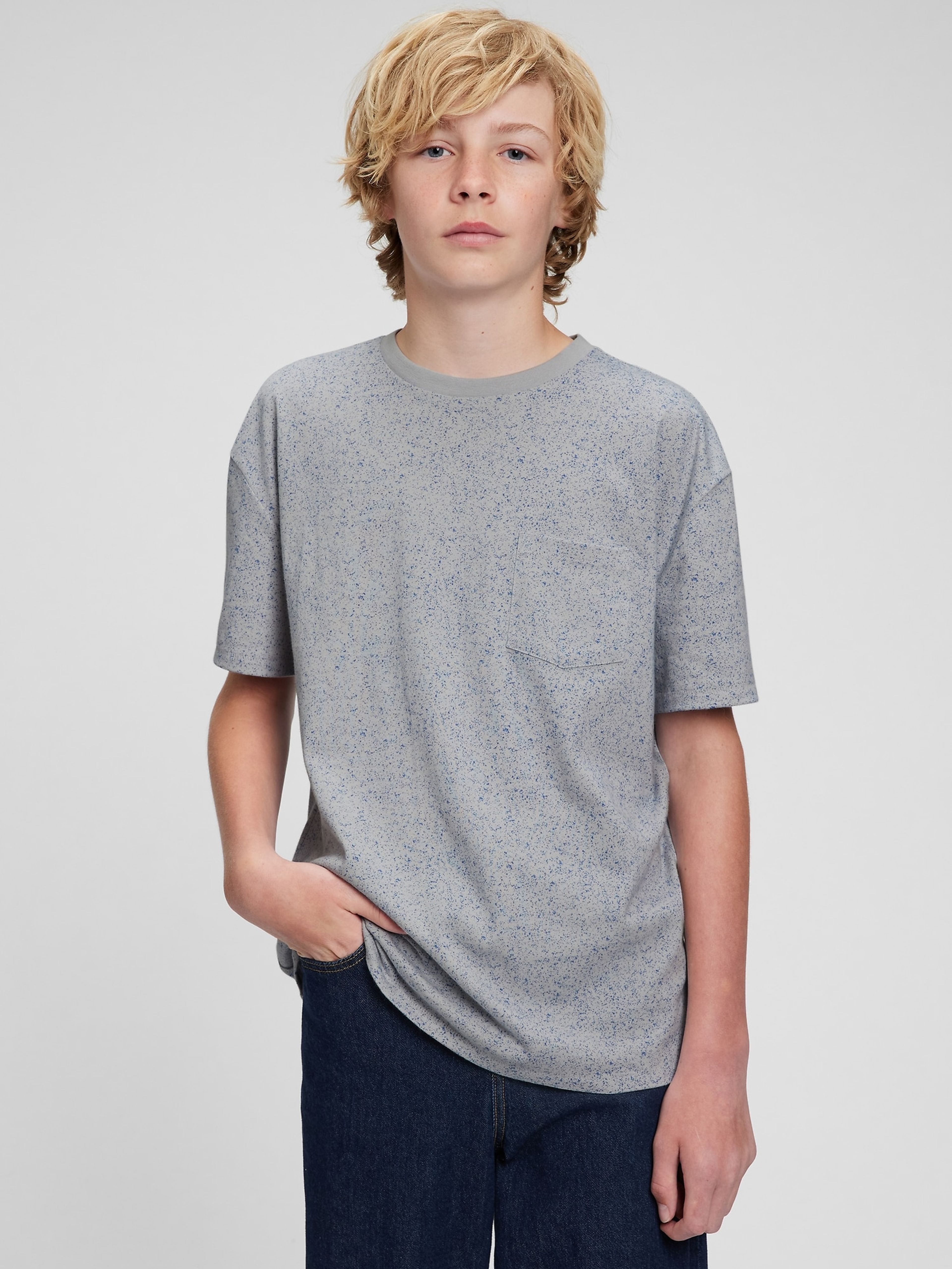 Teen T-Shirt organic mit Tasche