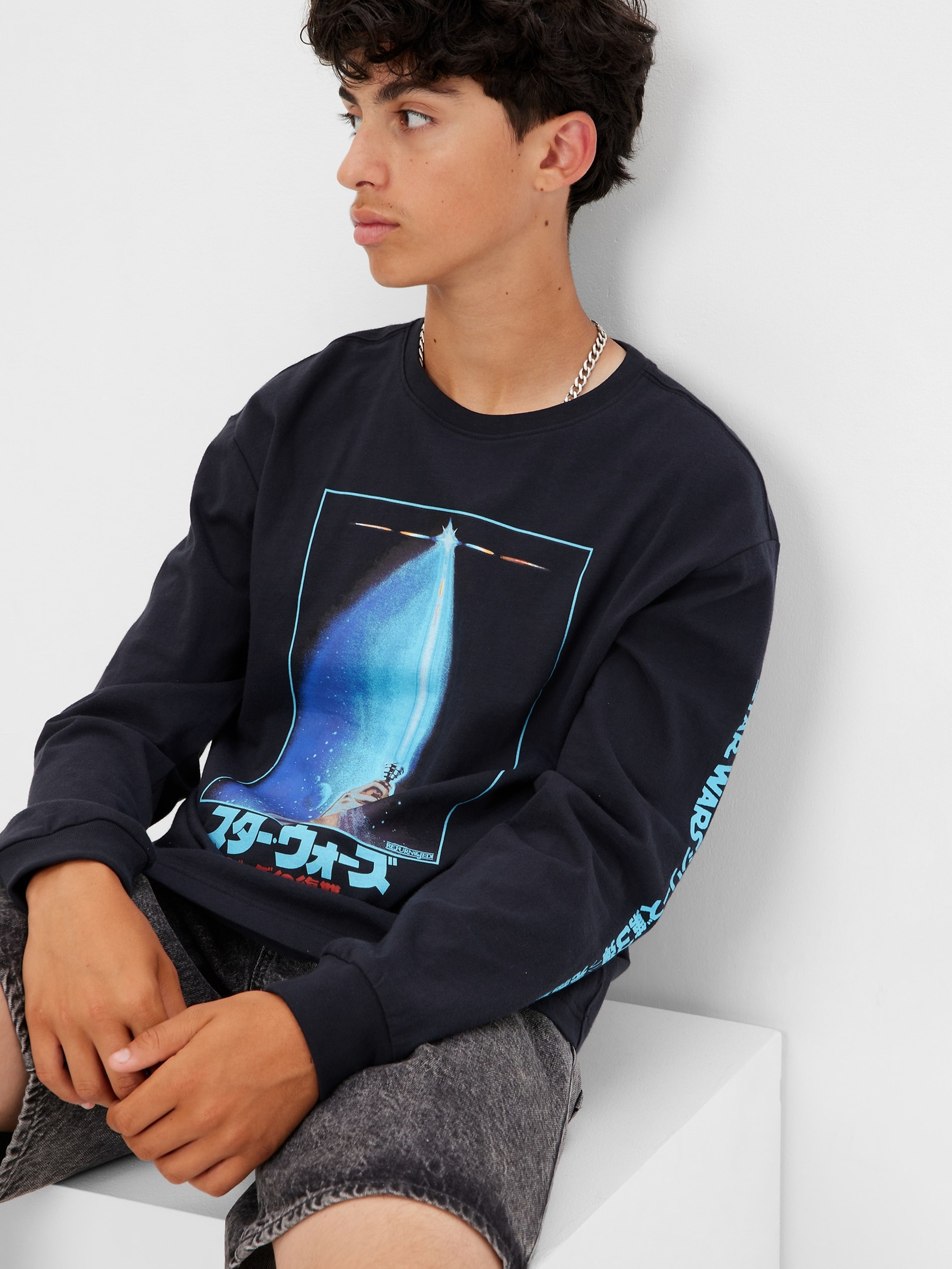 Teen Sweatshirt GAP & Star Wars organic